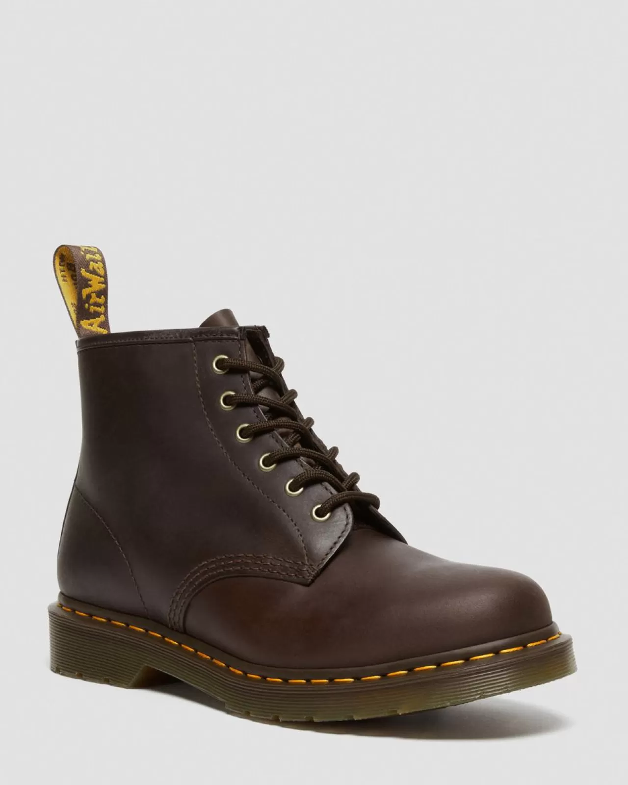 Originals | Ankle Boots^Dr. Martens 101 Crazy Horse Leather Ankle Boots Dark Brown — Crazy Horse