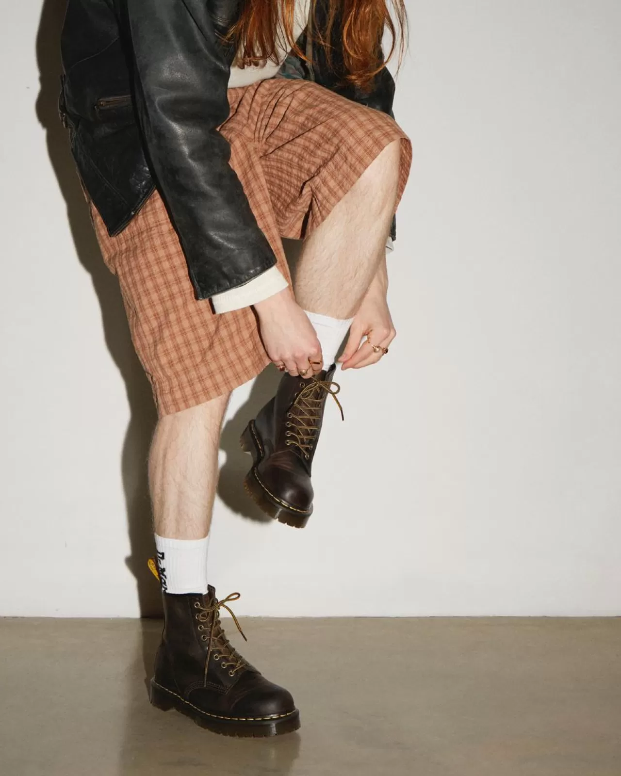 Originals | Platform Boots^Dr. Martens 1460 Bex Crazy Horse Leather Lace Up Boots Dark Brown — Crazy Horse