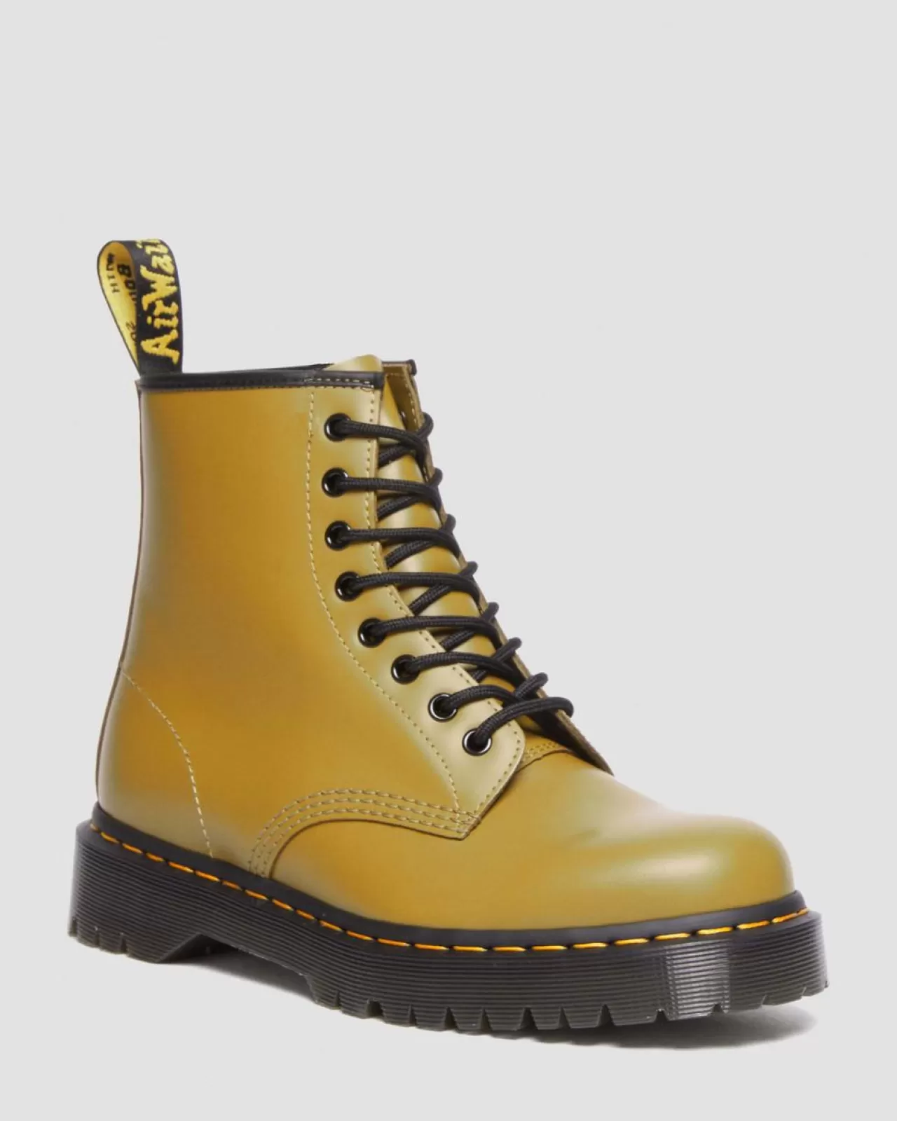 Sale | Platform Boots^Dr. Martens 1460 Bex Smooth Leather Lace Up Boots ANTIQUE OLIVE — Smooth Leather