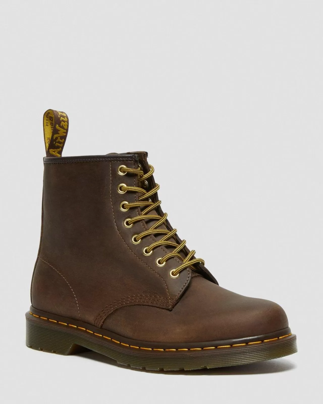 Originals | Ankle Boots^Dr. Martens 1460 Crazy Horse Leather Lace Up Boots Brown — Crazy Horse