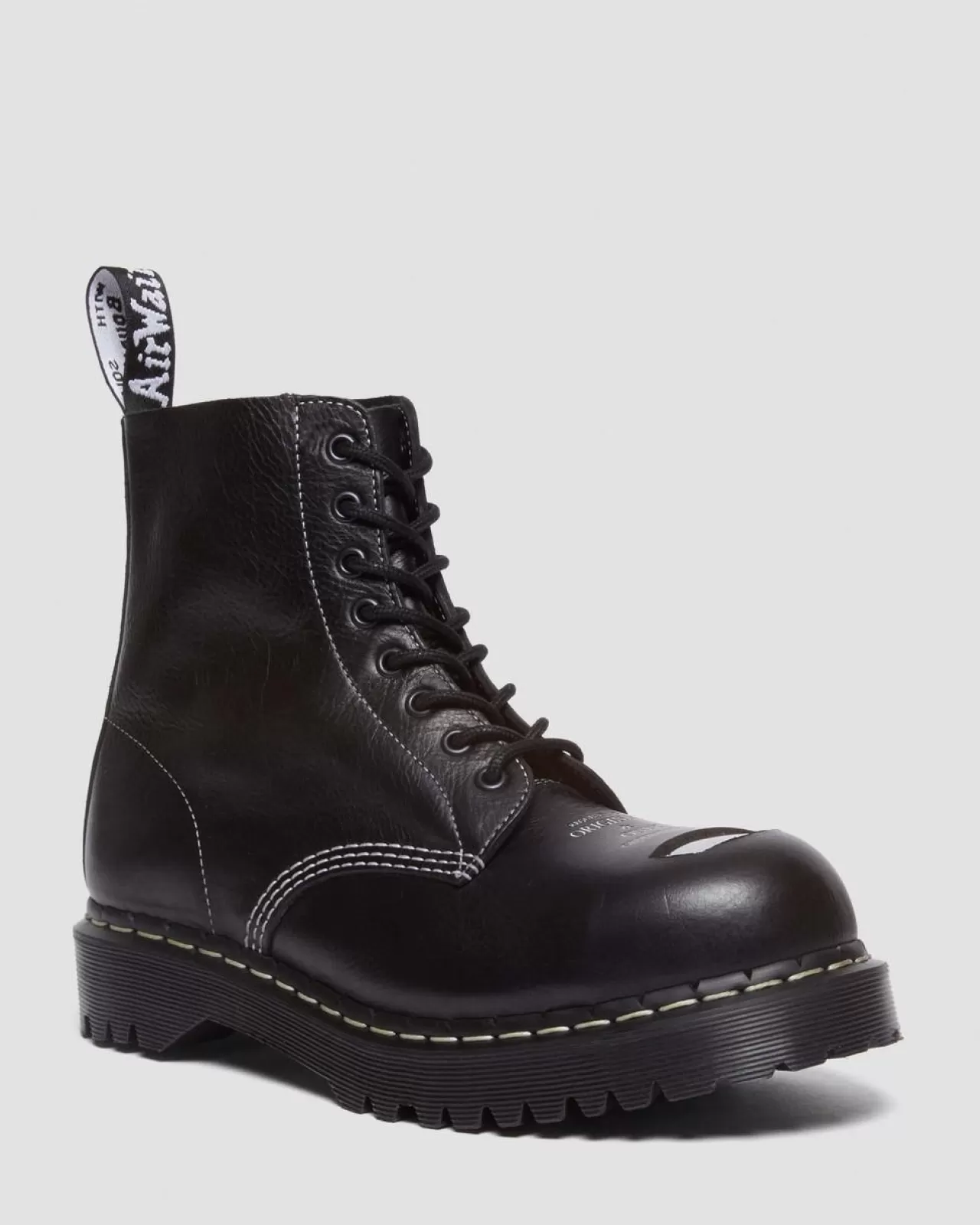 Originals | Ankle Boots^Dr. Martens 1460 Pascal Bex Exposed Steel Toe Lace Up Boots Black — Overdrive