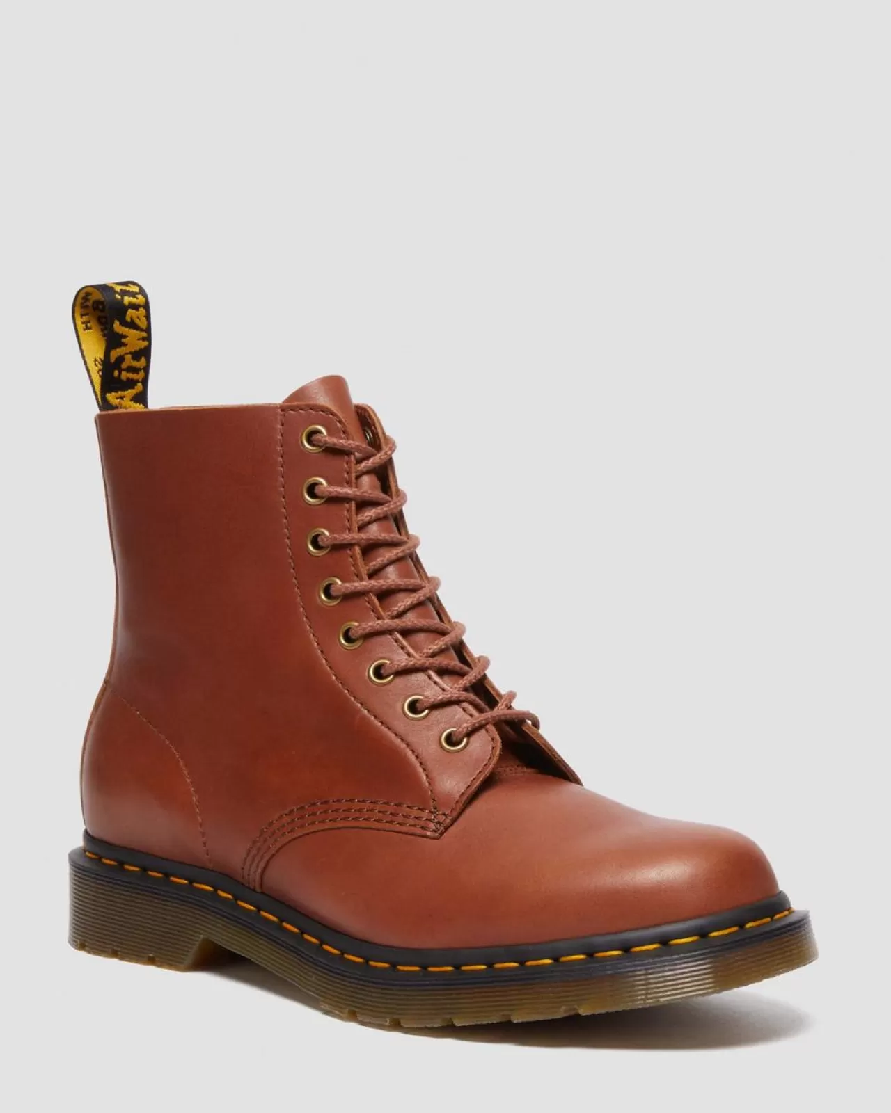 Originals | Ankle Boots^Dr. Martens 1460 Pascal Carrara Leather Lace Up Boots Saddle Tan — Carrara