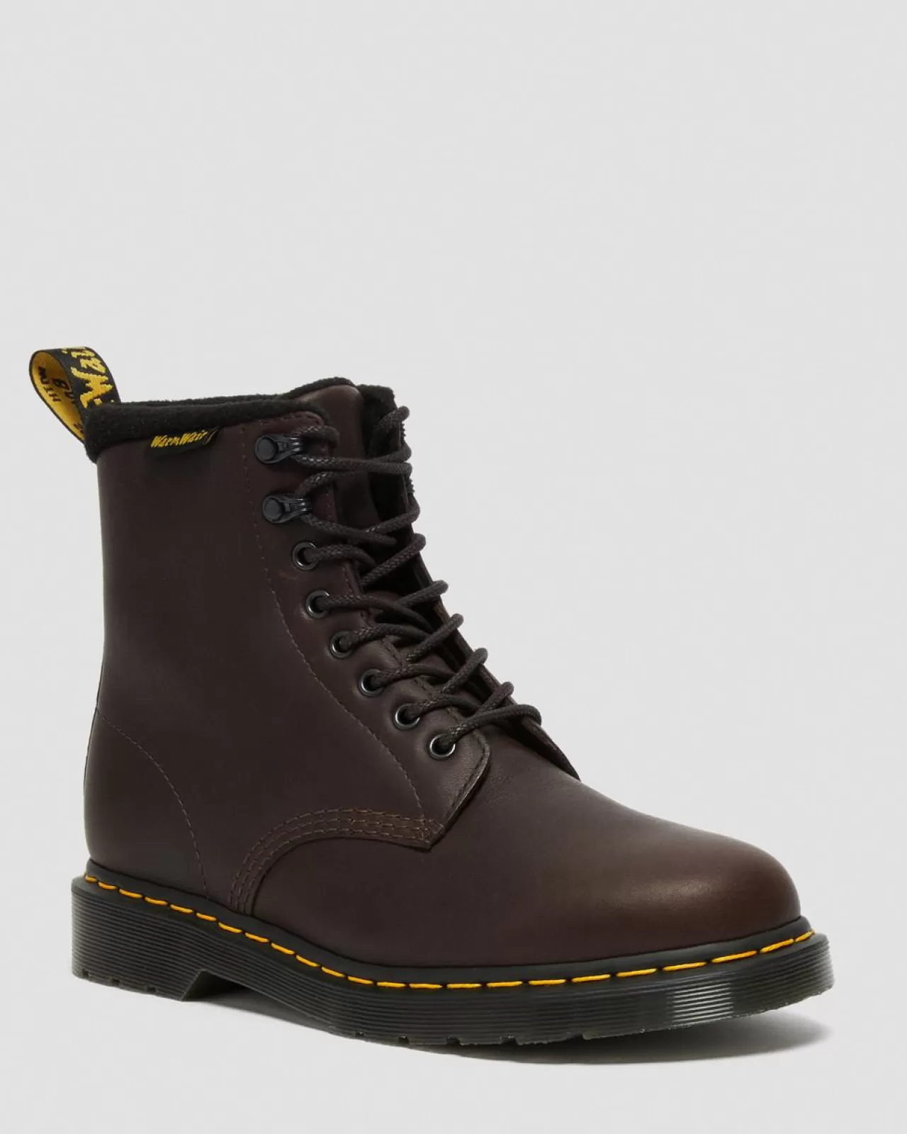 Winter Boots | Ankle Boots^Dr. Martens 1460 Pascal Warmwair Leather Lace Up Boots Dark Brown — Valor Wp