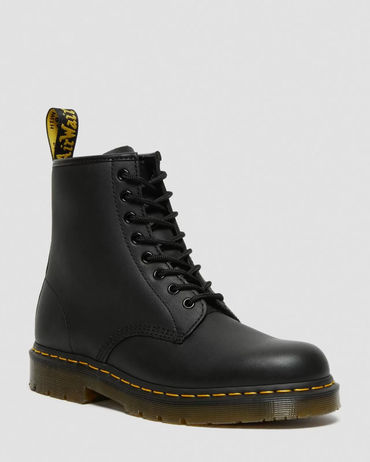 Bestsellers | Ankle Boots^Dr. Martens 1460 Slip Resistant Leather Lace Up Boots Black — Industrial Full Grain