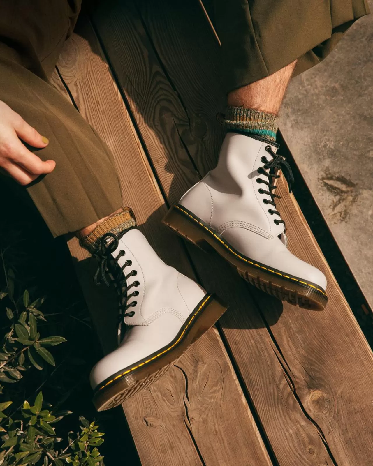 Sale | Originals^Dr. Martens 1460 Smooth Leather Lace Up Boots VINTAGE TAUPE — Smooth Leather