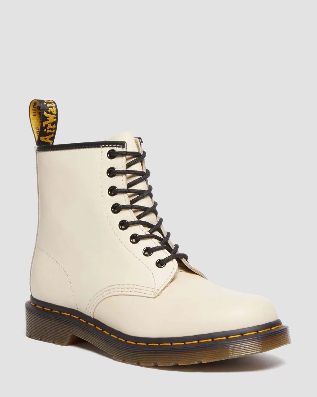 Sale | Originals^Dr. Martens 1460 Smooth Leather Lace Up Boots Parchment Beige — Smooth Leather