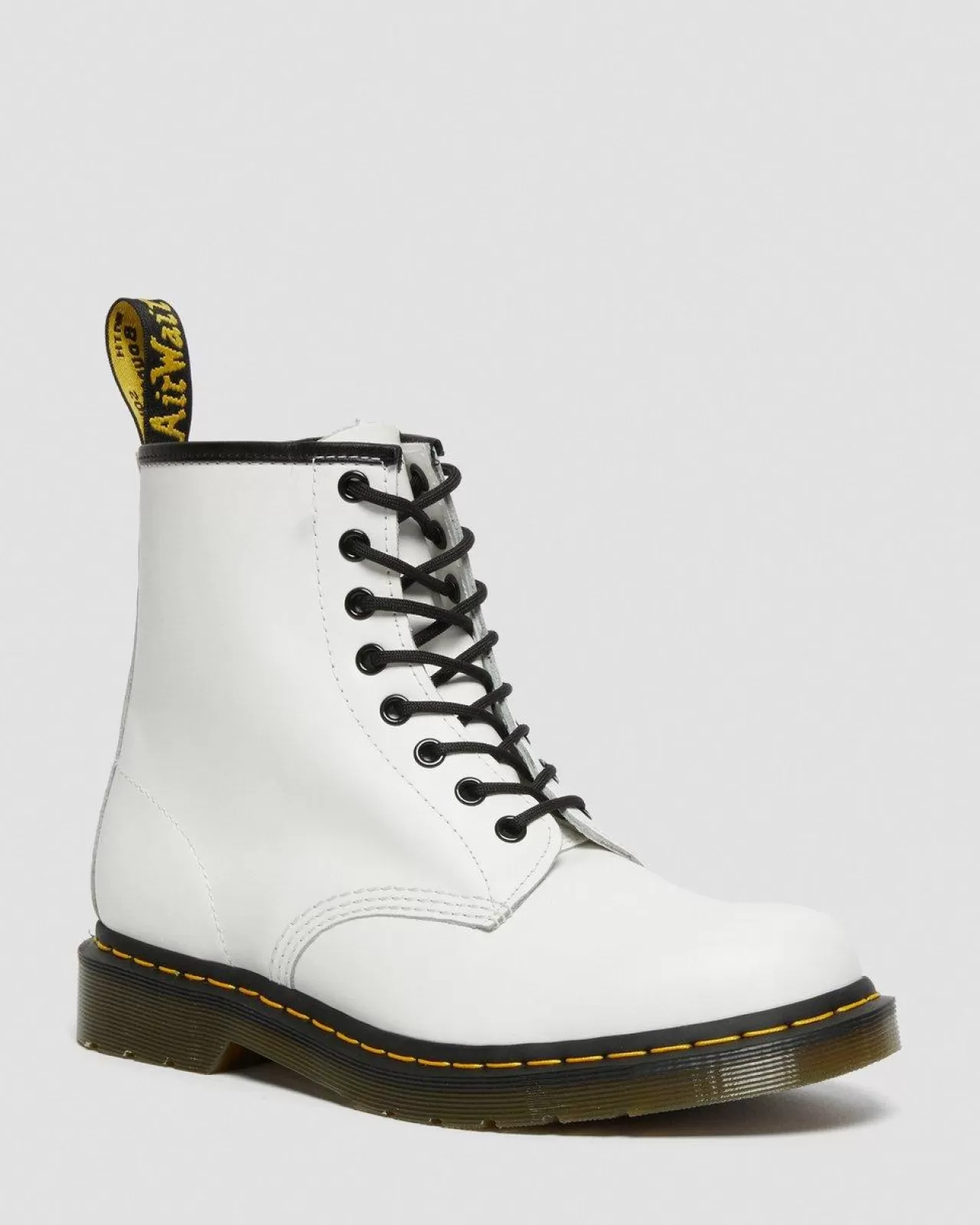 Originals | Ankle Boots^Dr. Martens 1460 Smooth Leather Lace Up Boots White — Smooth Leather