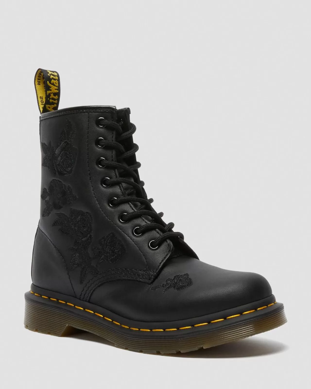 Originals | Ankle Boots^Dr. Martens 1460 Vonda Mono Women's Floral Boots Black — Softy T