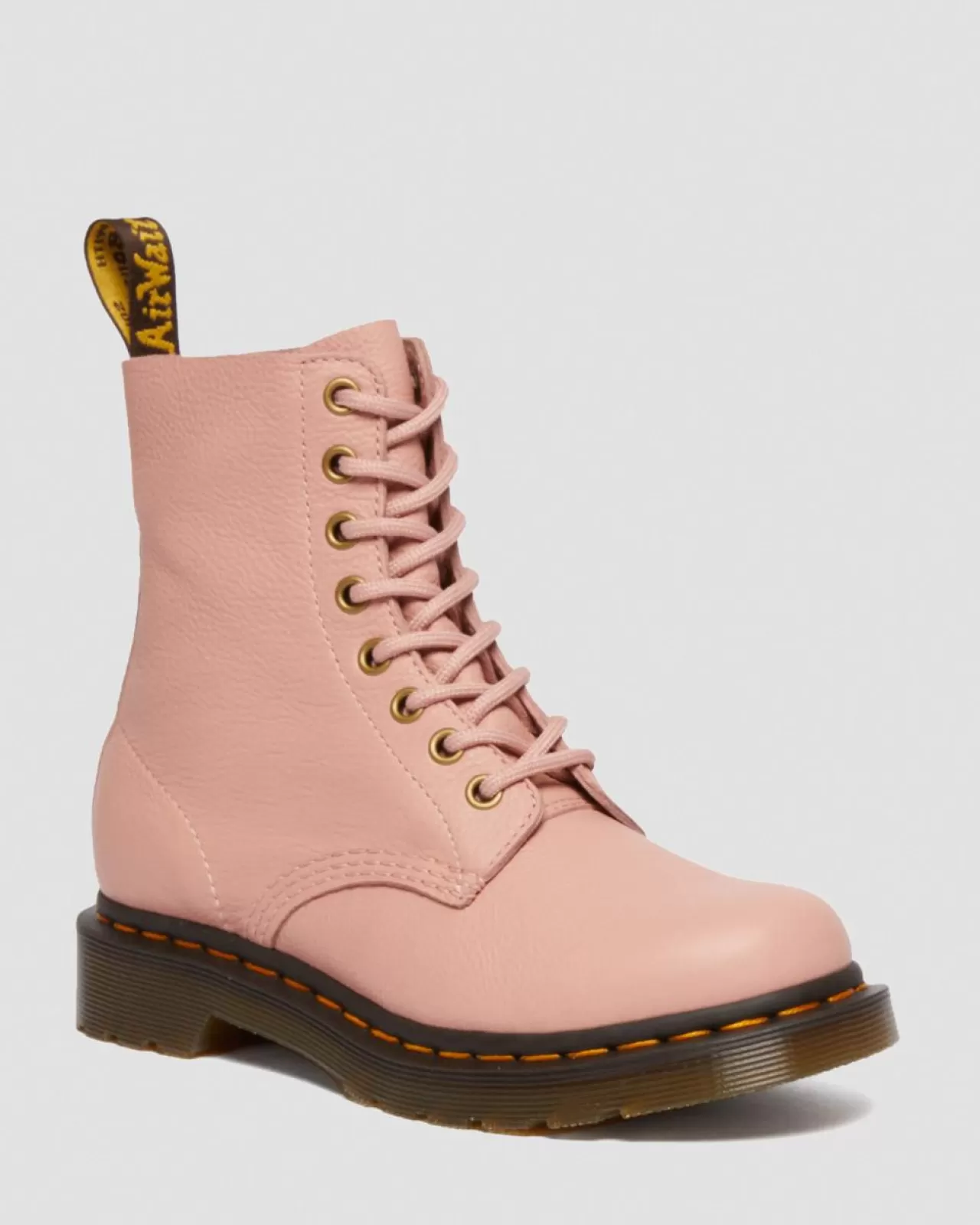 Sale | Originals^Dr. Martens 1460 Women's Pascal Virginia Leather Boots Peach Beige — Virginia