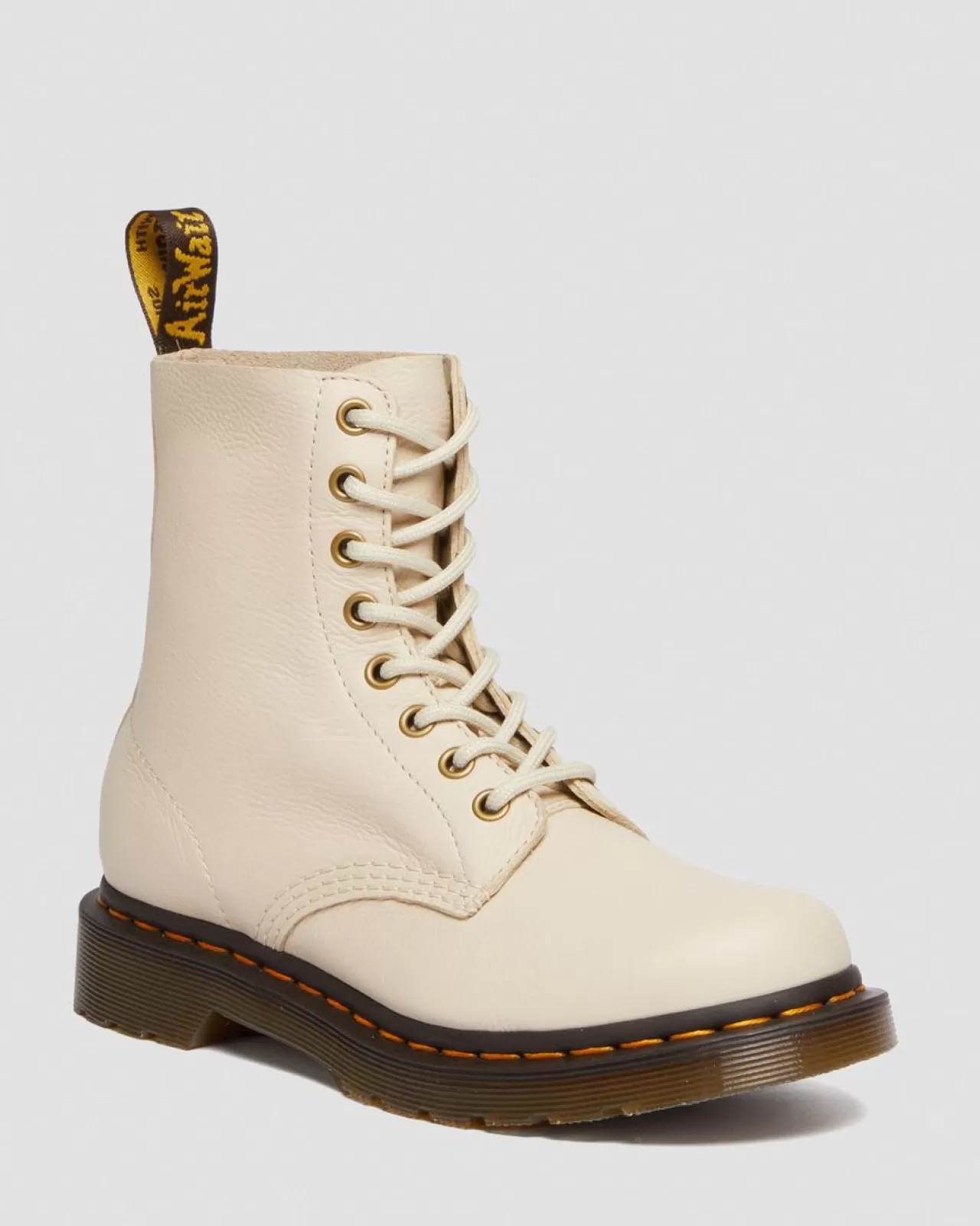 Sale | Ankle Boots^Dr. Martens 1460 Women's Pascal Virginia Leather Boots Parchment Beige — Virginia