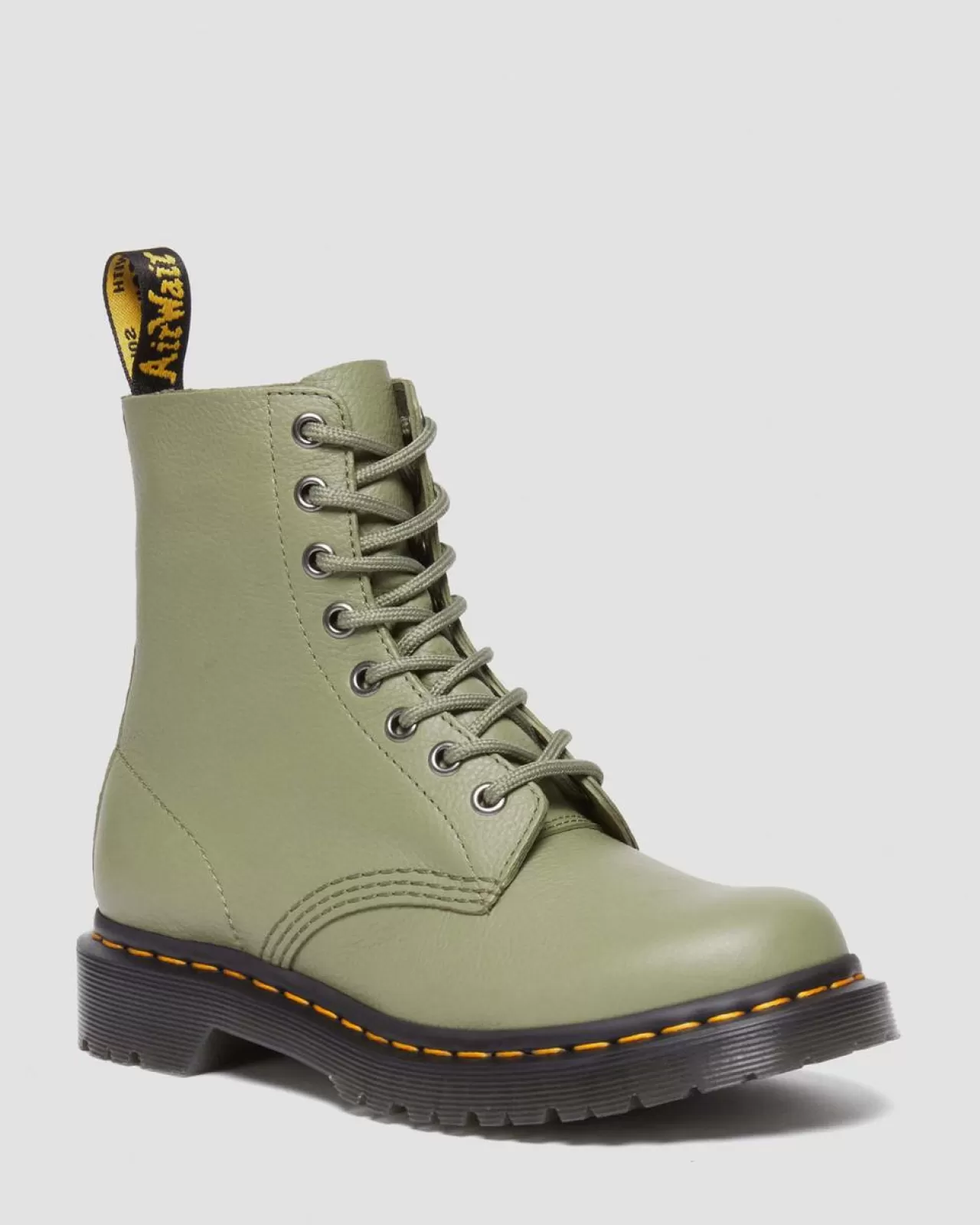 Originals | Ankle Boots^Dr. Martens 1460 Women's Pascal Virginia Leather Boots Muted Olive — Virginia