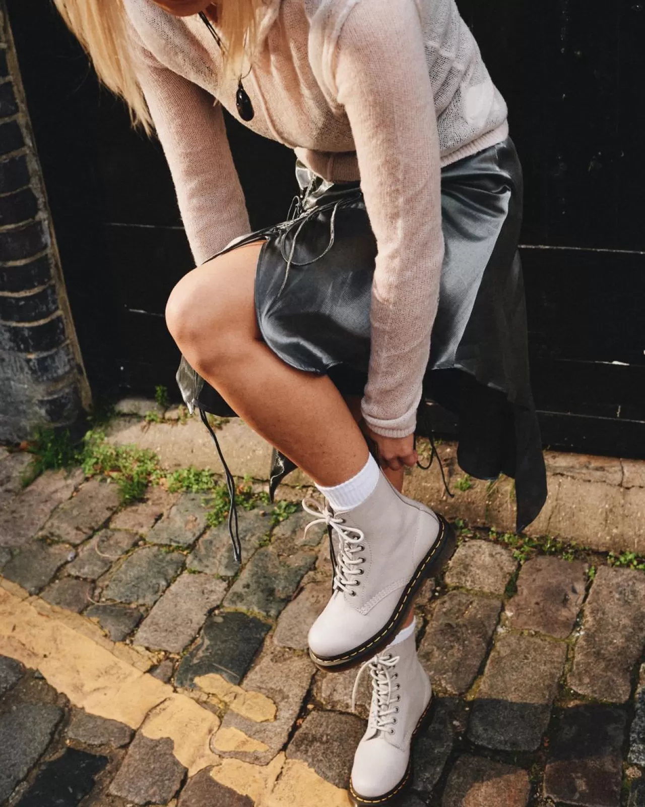 Originals | Ankle Boots^Dr. Martens 1460 Women's Pascal Virginia Leather Boots VINTAGE TAUPE — Virginia