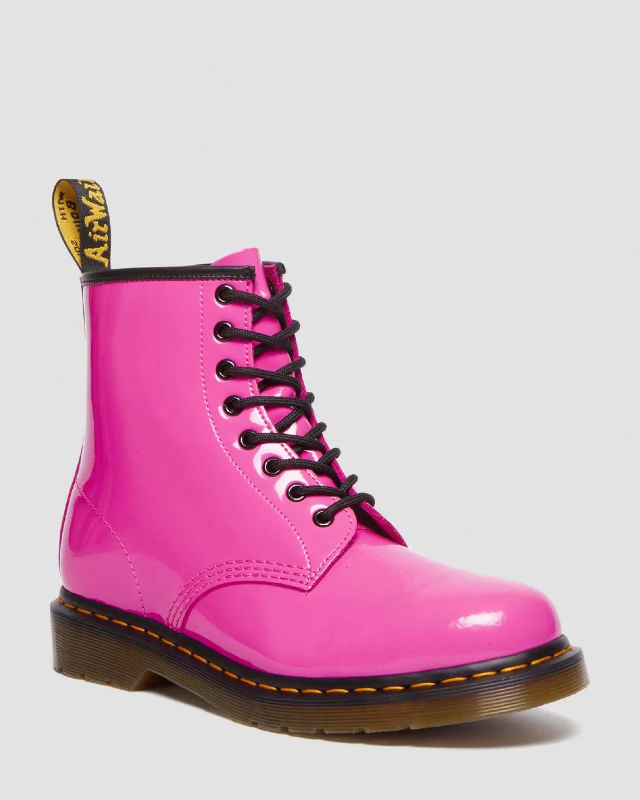 Sale | Originals^Dr. Martens 1460 Women's Patent Leather Lace Up Boots THRIFT PINK — Patent Leather