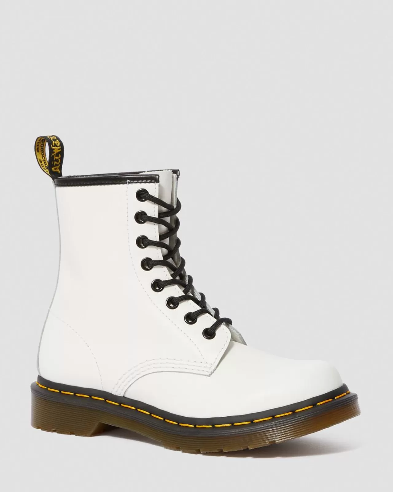 Sale | Originals^Dr. Martens 1460 Women's Smooth Leather Lace Up Boots White — Smooth Leather