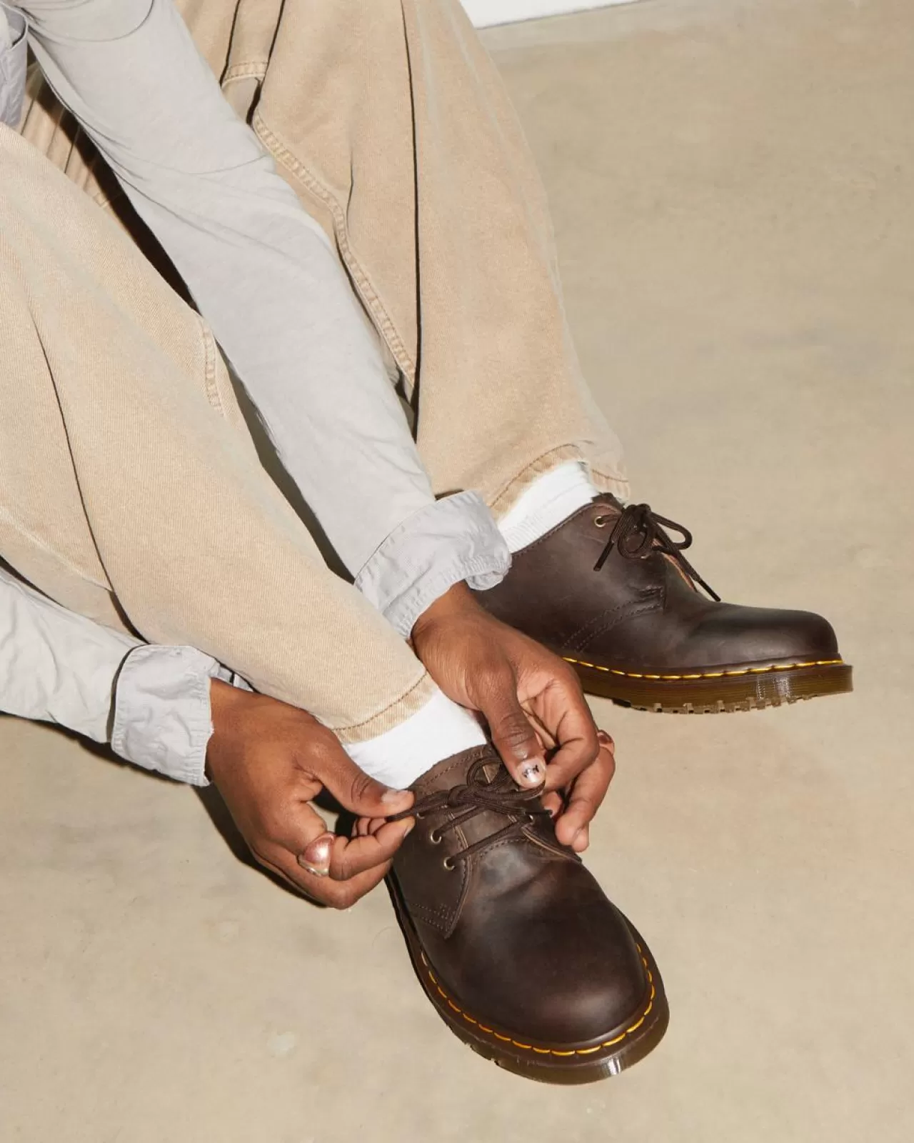 Originals | Shoes^Dr. Martens 1461 Crazy Horse Leather Oxford Shoes Brown — Crazy Horse