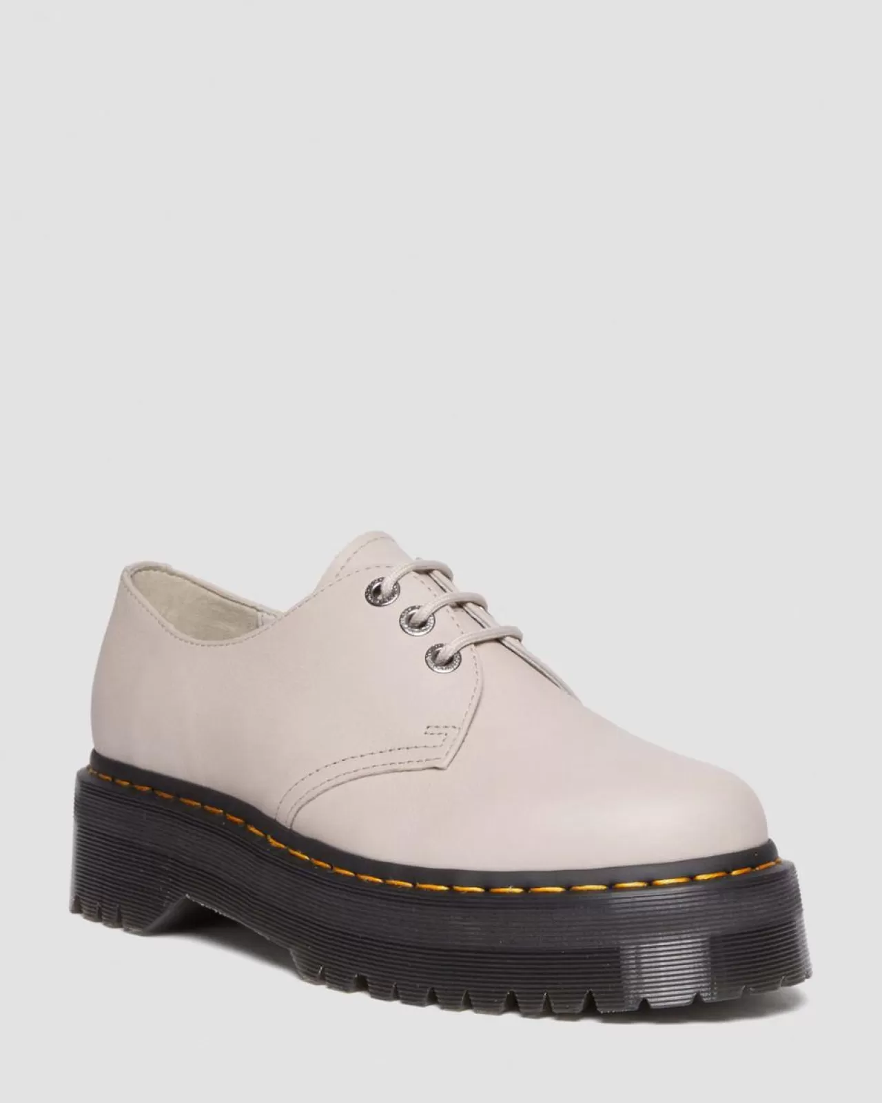 Sale | Originals^Dr. Martens 1461 II Pisa Leather Platform Shoes VINTAGE TAUPE — Pisa