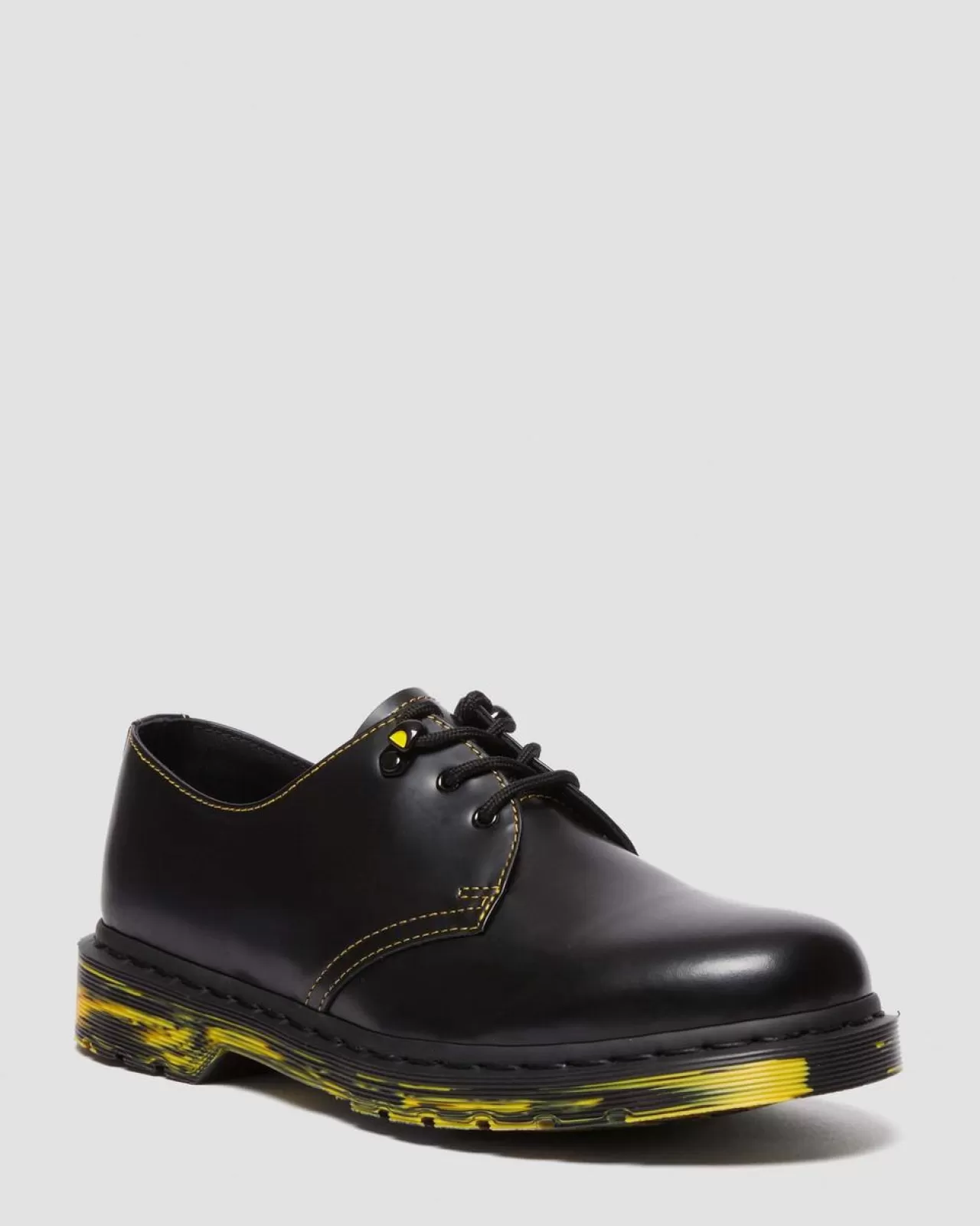 Sale | Originals^Dr. Martens 1461 Marbled Sole Leather Oxford Shoes Black — Smooth Leather