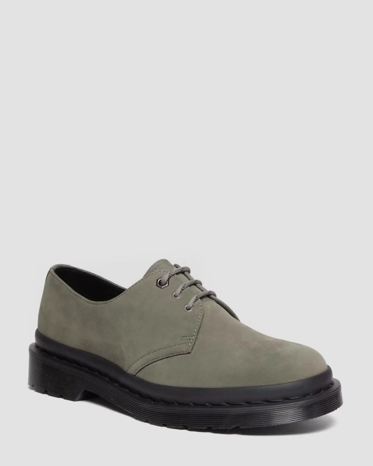 Sale | Originals^Dr. Martens 1461 Milled Nubuck Oxford Shoes NICKEL GREY — Milled Nubuck Wp