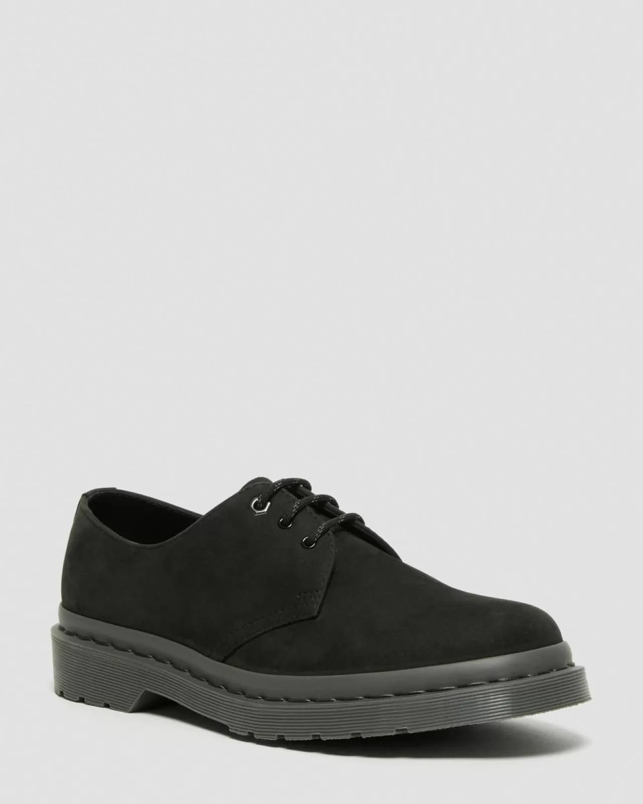 Sale | Originals^Dr. Martens 1461 Mono Milled Nubuck Leather Oxford Shoes Black — Milled Nubuck Wp