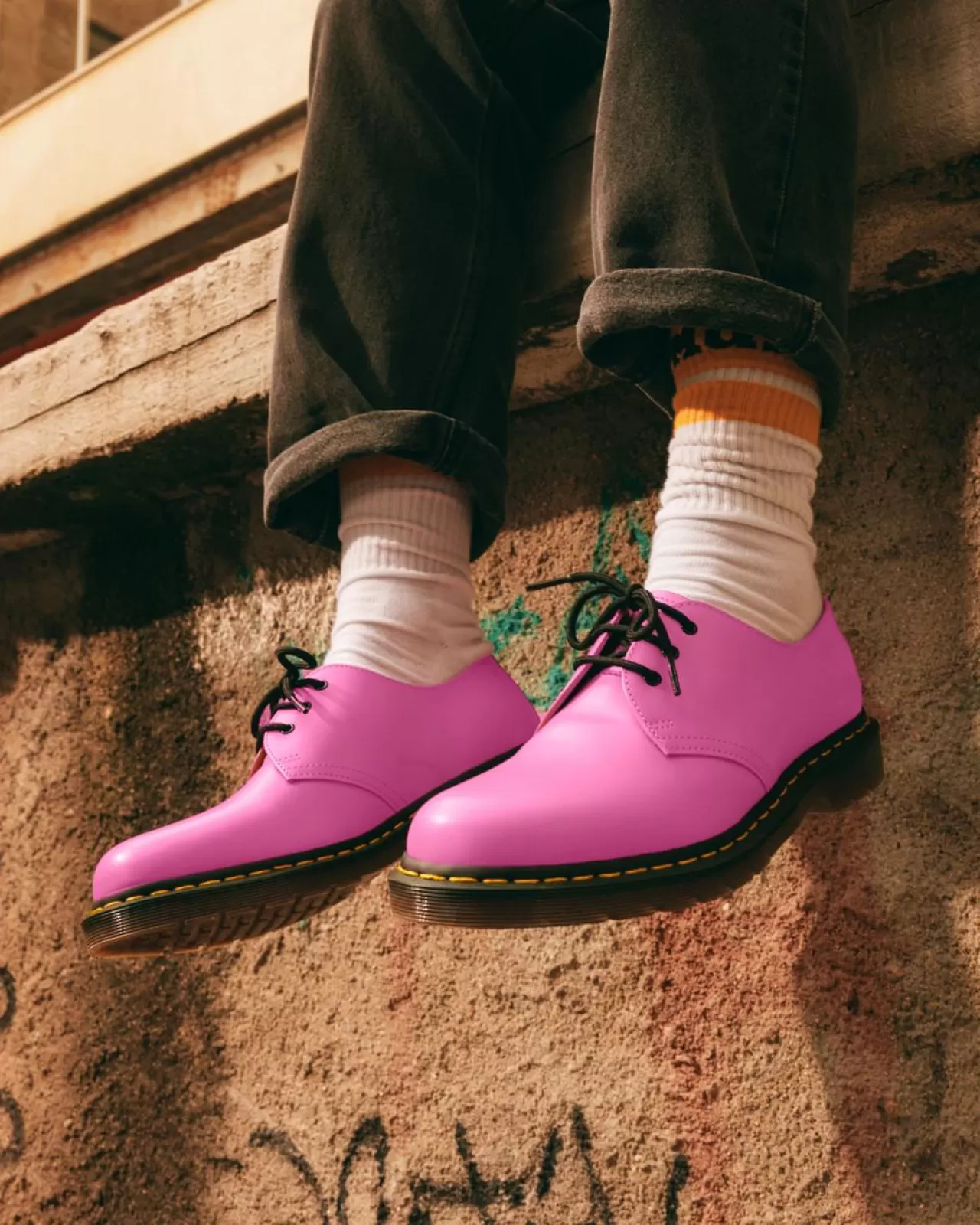 Sale | Originals^Dr. Martens 1461 Smooth Leather Oxford Shoes THRIFT PINK — Smooth Leather