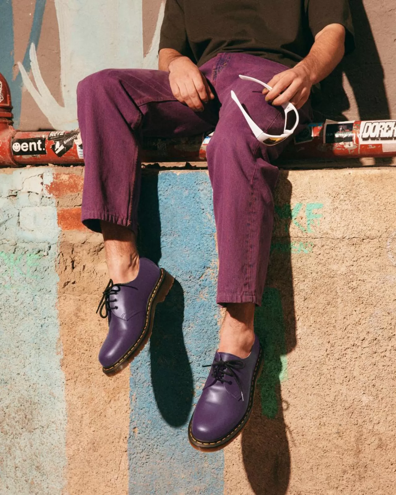 Sale | Originals^Dr. Martens 1461 Smooth Leather Oxford Shoes RICH PURPLE — Smooth Leather