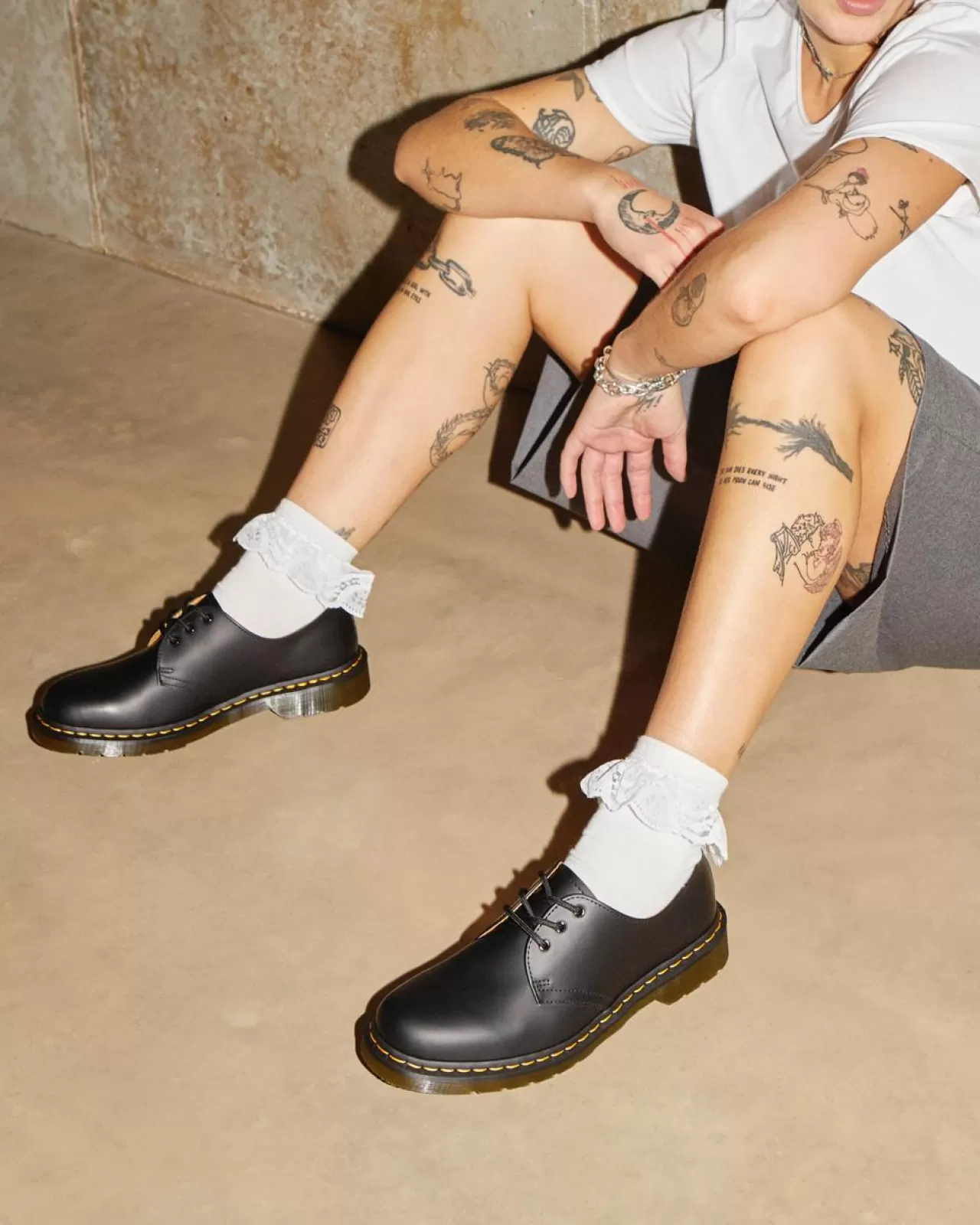 Originals | Bestsellers^Dr. Martens 1461 Smooth Leather Oxford Shoes Black — Smooth Leather