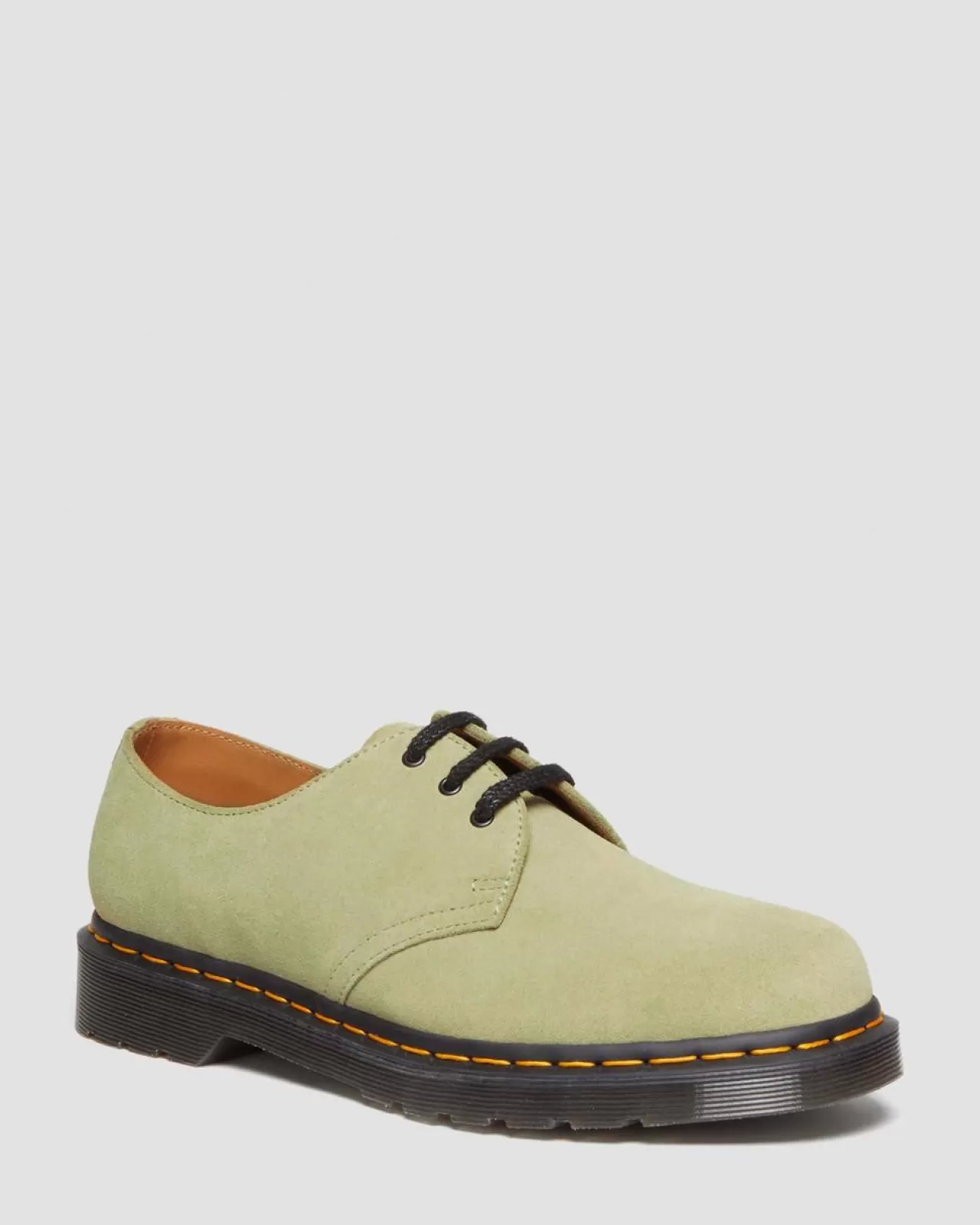 Sale | Originals^Dr. Martens 1461 Suede Oxford Shoes Pale Olive — E.H.Suede