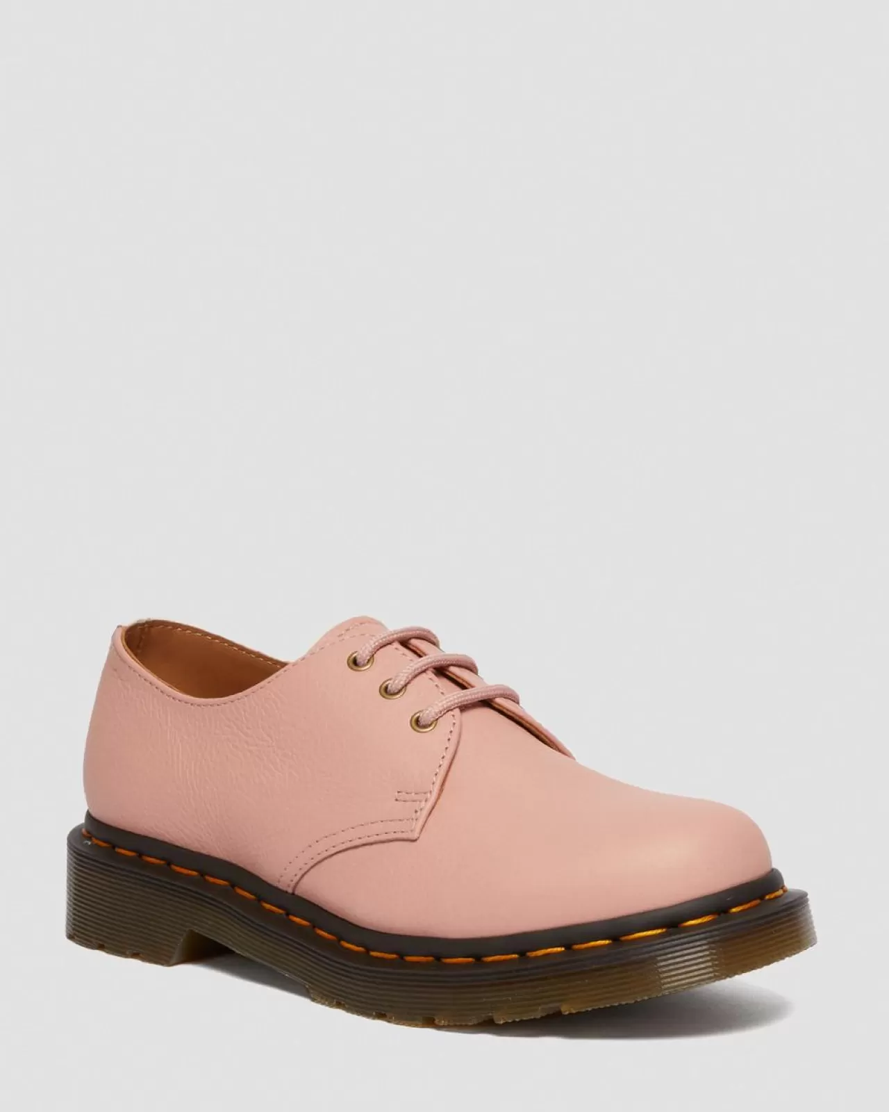 Sale | Originals^Dr. Martens 1461 Women's Virginia Leather Oxford Shoes Peach Beige — Virginia