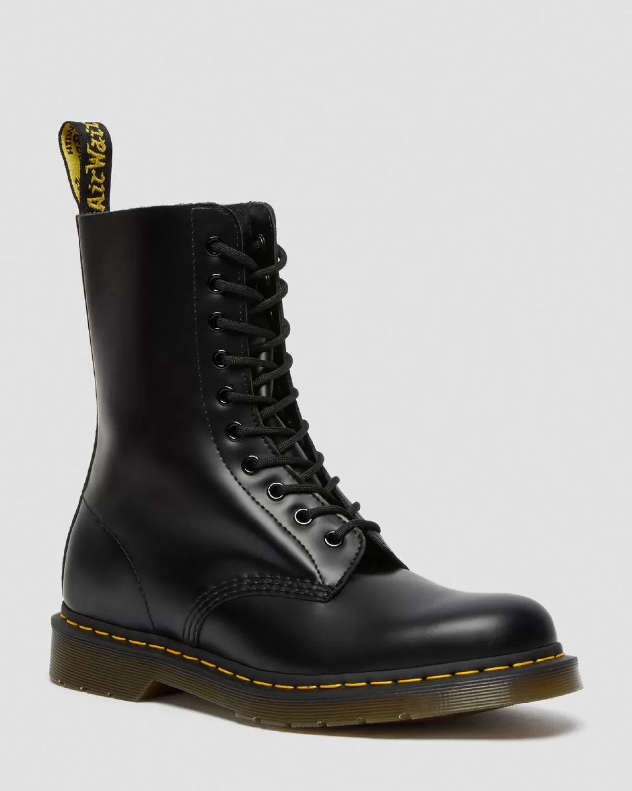 Originals | Ankle Boots^Dr. Martens 1490 Smooth Leather Mid Calf Boots Black — Smooth Leather