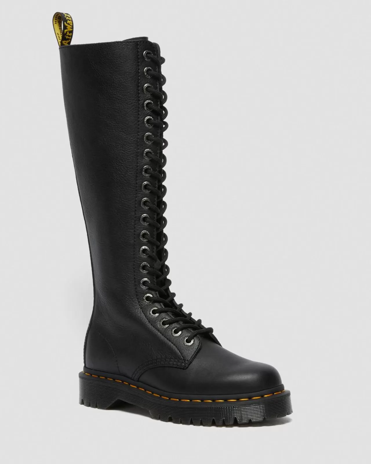 Platform Boots | Platforms^Dr. Martens 1B60 Bex Pisa Leather Knee High Boots Black — Pisa