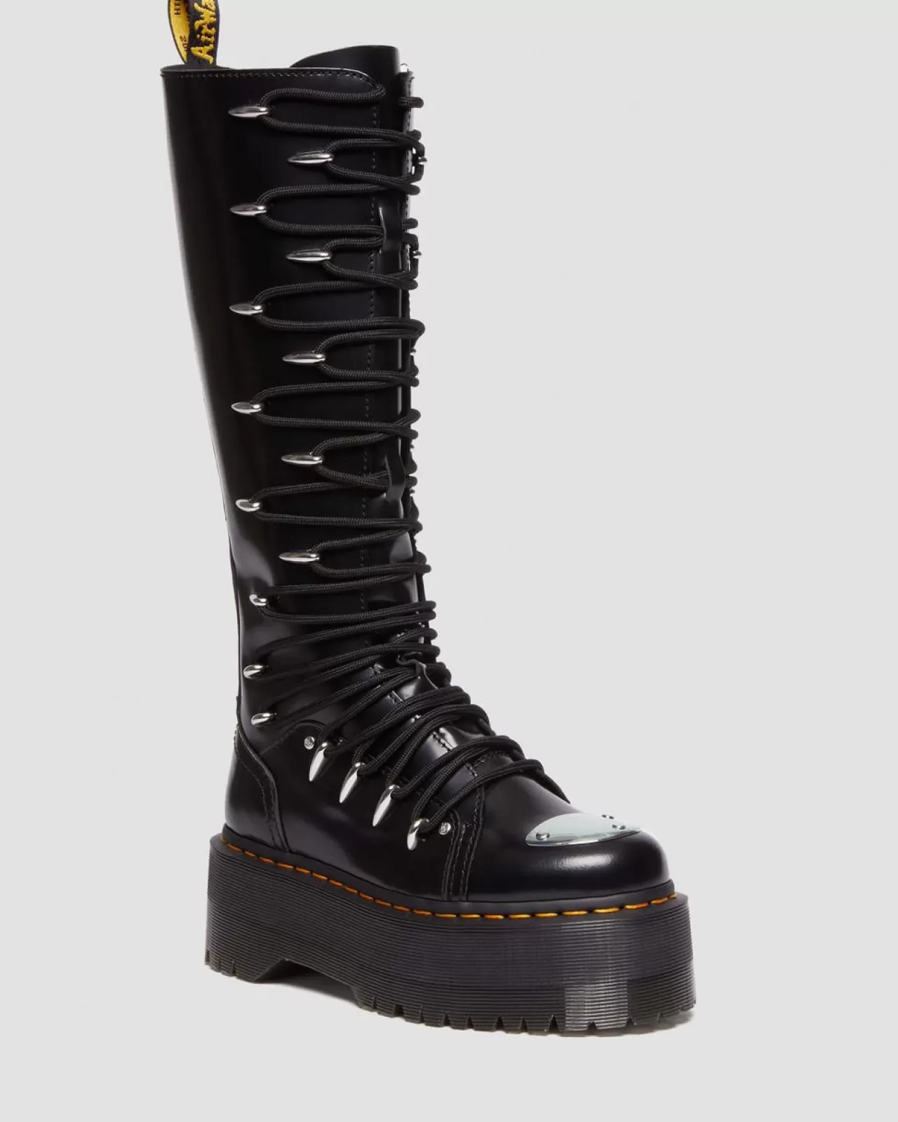 Sale | Platform Boots^Dr. Martens 1B60 Max Lace Up Knee High Platform Boots Black — Buttero