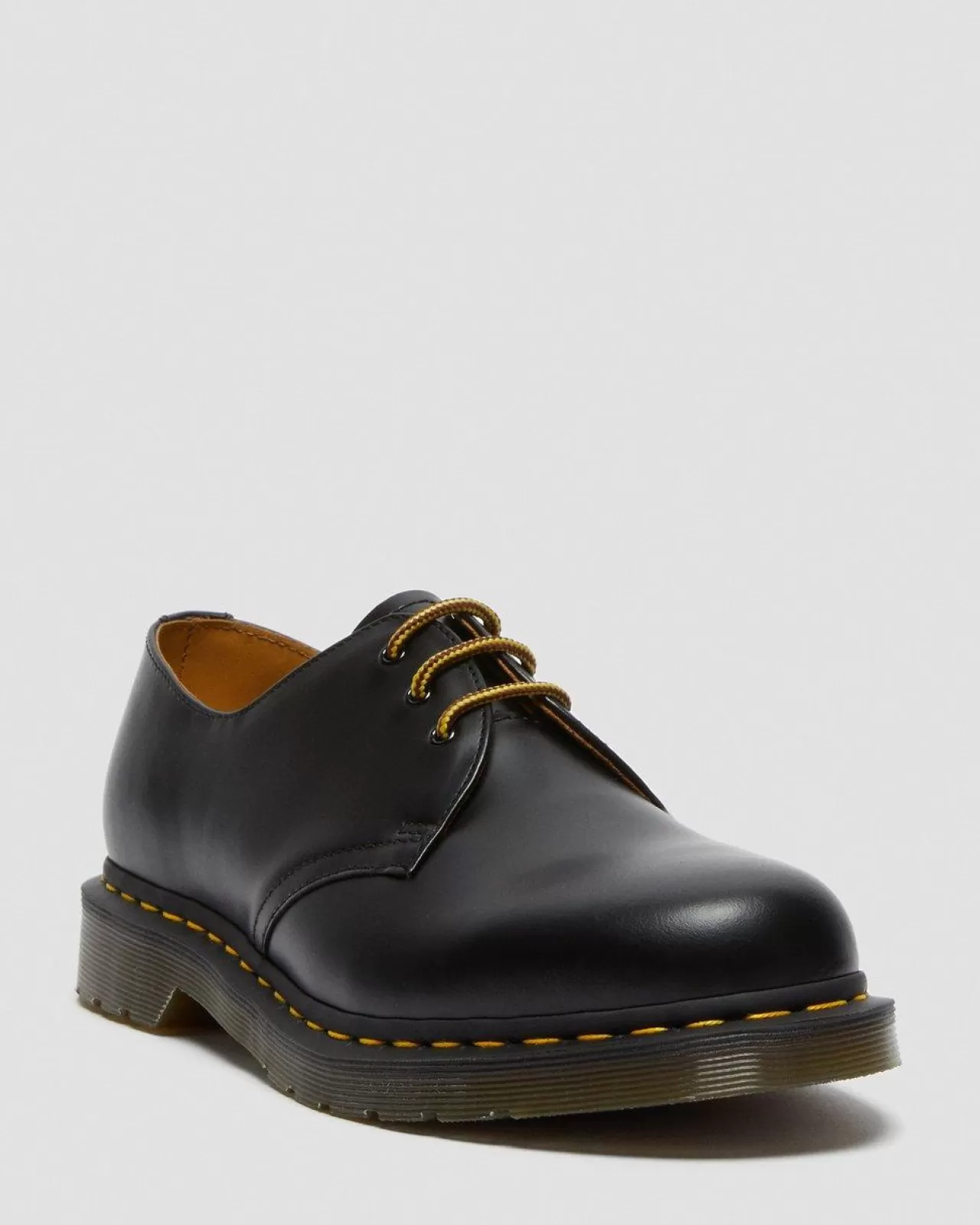 Laces | Accessories^Dr. Martens 26 Inch Round Shoe Laces (3-Eye) Brown+Yellow — Cotton