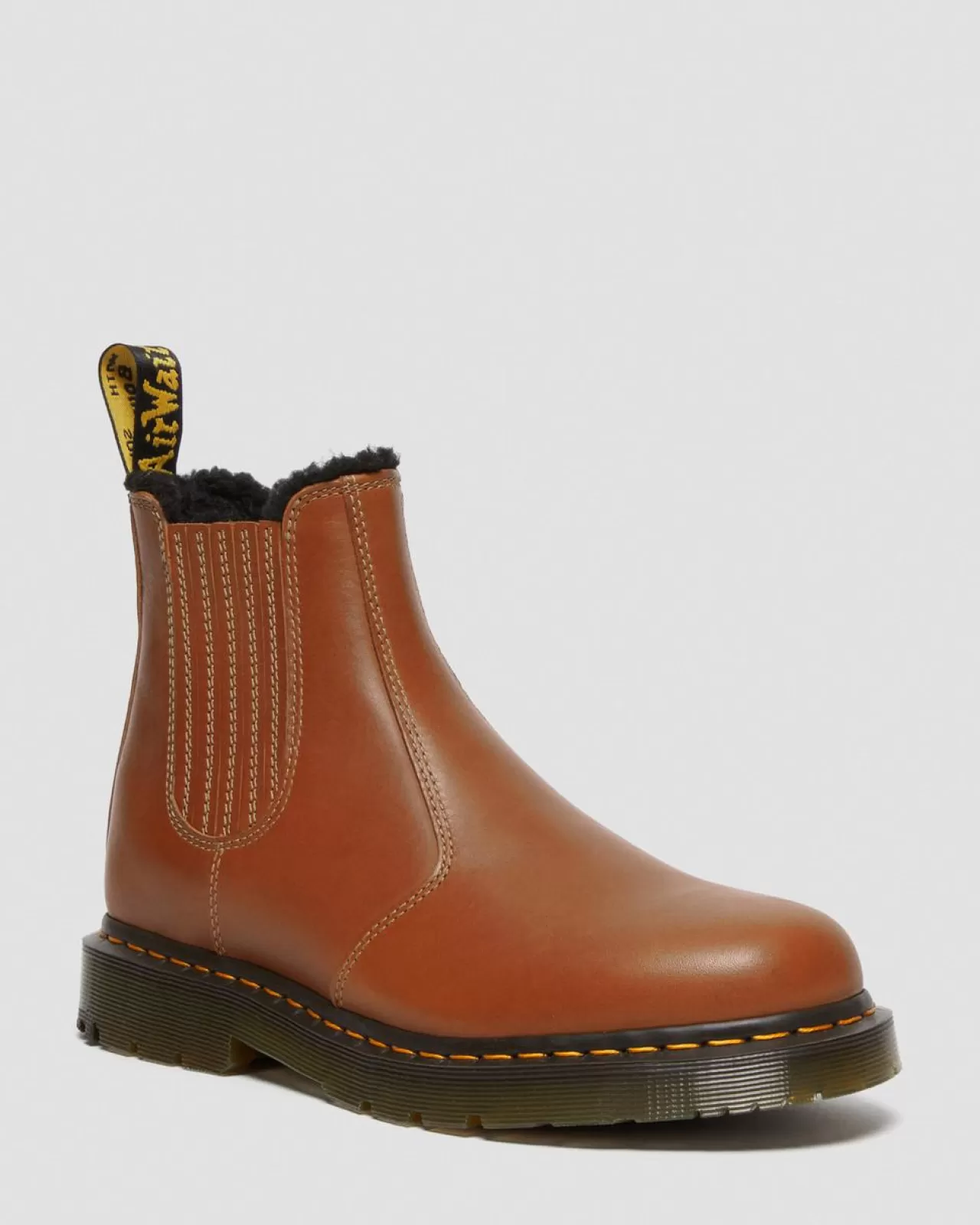 Originals | Winter Boots^Dr. Martens 2976 DM's Wintergrip Leather Chelsea Boots Tan — Blizzard Wp