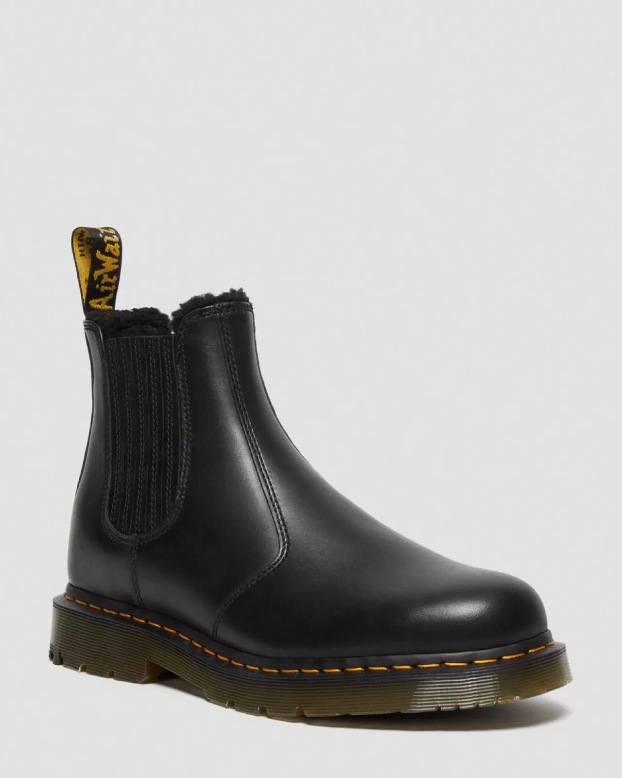 Originals | Winter Boots^Dr. Martens 2976 DM's Wintergrip Leather Chelsea Boots Black — Blizzard Wp