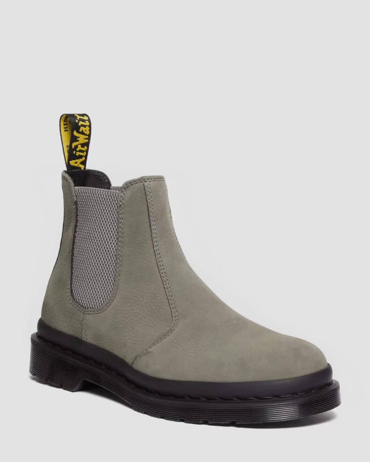 Sale | Originals^Dr. Martens 2976 Milled Nubuck Chelsea Boots NICKEL GREY — Milled Nubuck Wp