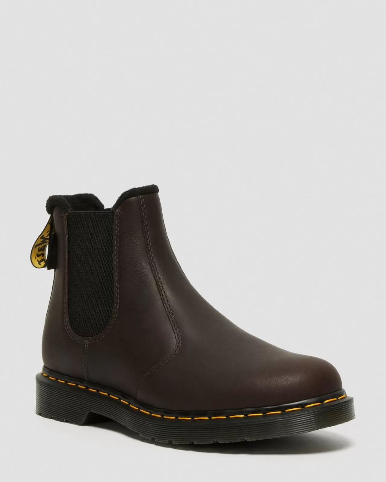 Originals | Winter Boots^Dr. Martens 2976 Warmwair Leather Chelsea Boots Dark Brown — Valor Wp