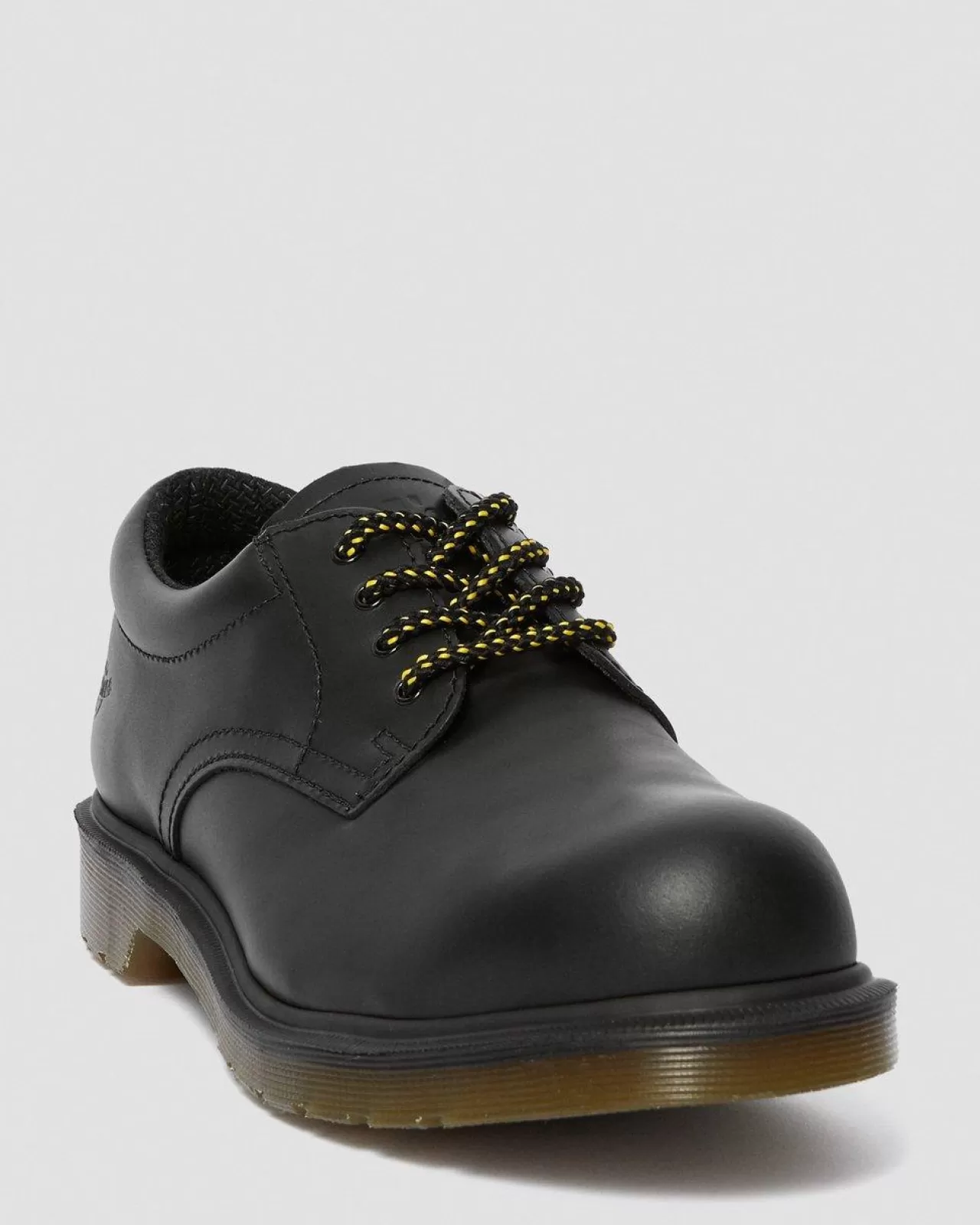 Laces | Accessories^Dr. Martens 36 Inch Flat Shoe Laces (4-5 Eye) Black+Yellow — Cotton