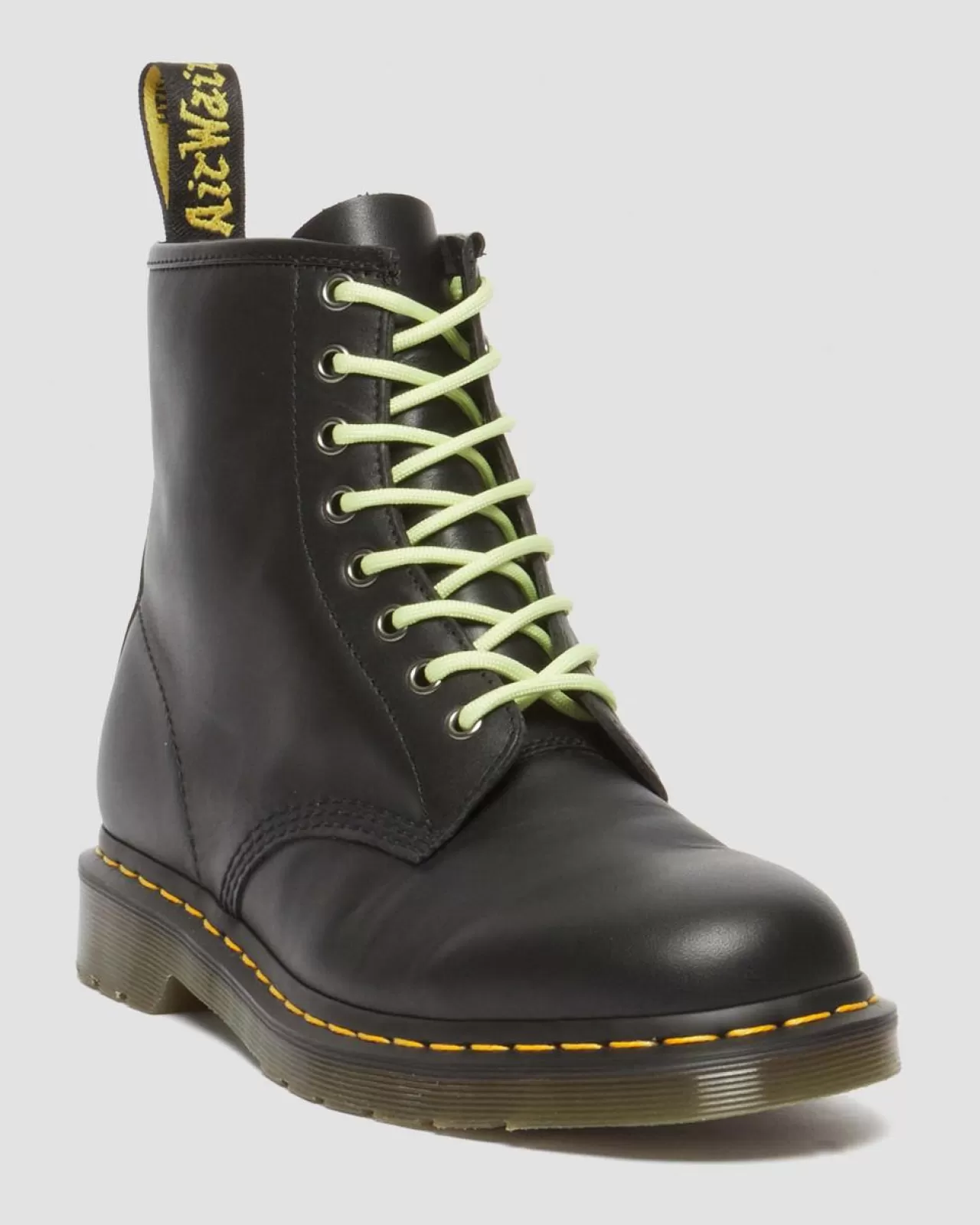 Laces | Accessories^Dr. Martens 55 Inch Round Shoe Laces (8-10 Eye) Lime Green — Polyester