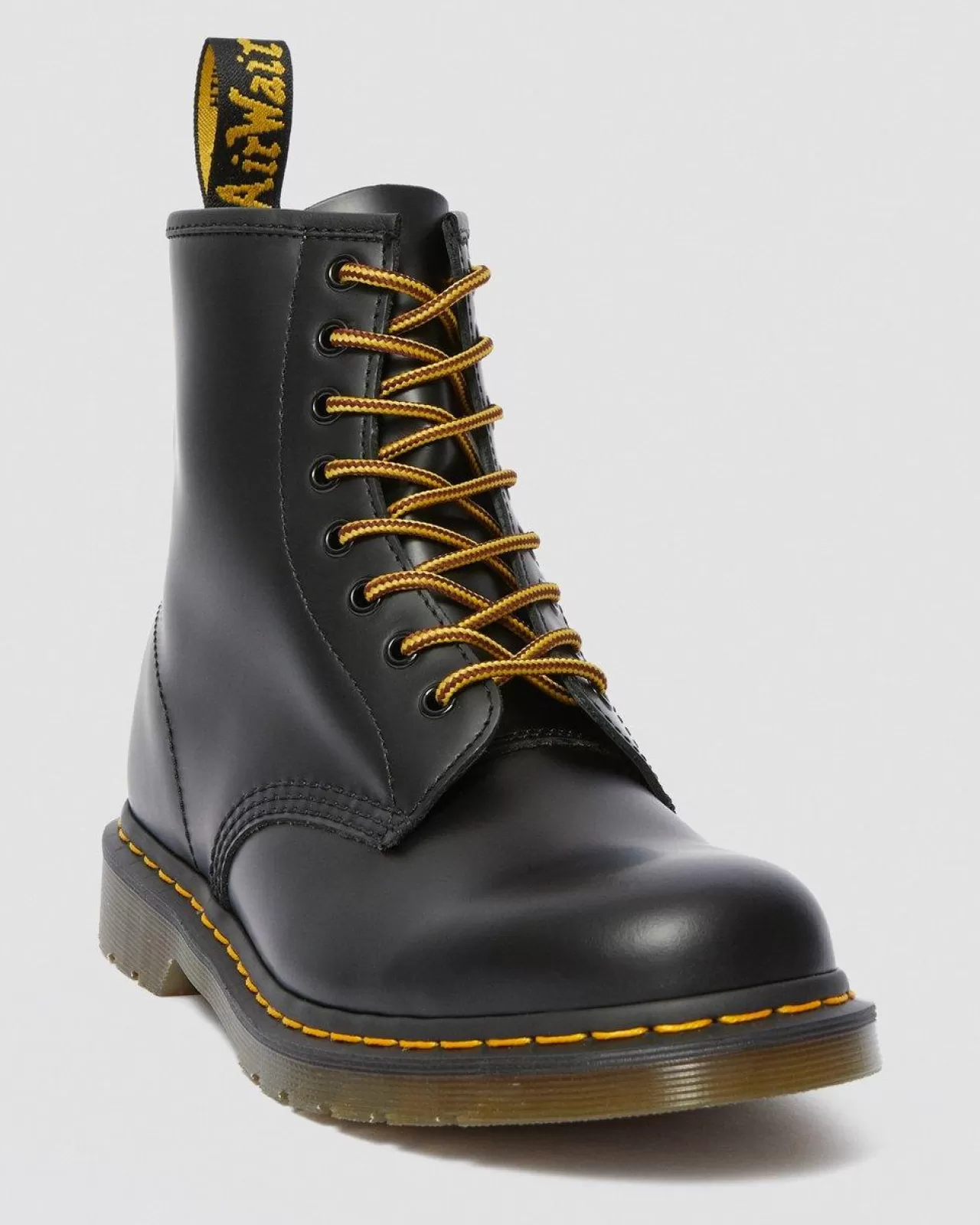 Laces | Accessories^Dr. Martens 55 Inch Round Shoe Laces (8-10 Eye) Brown+Yellow — Polyester