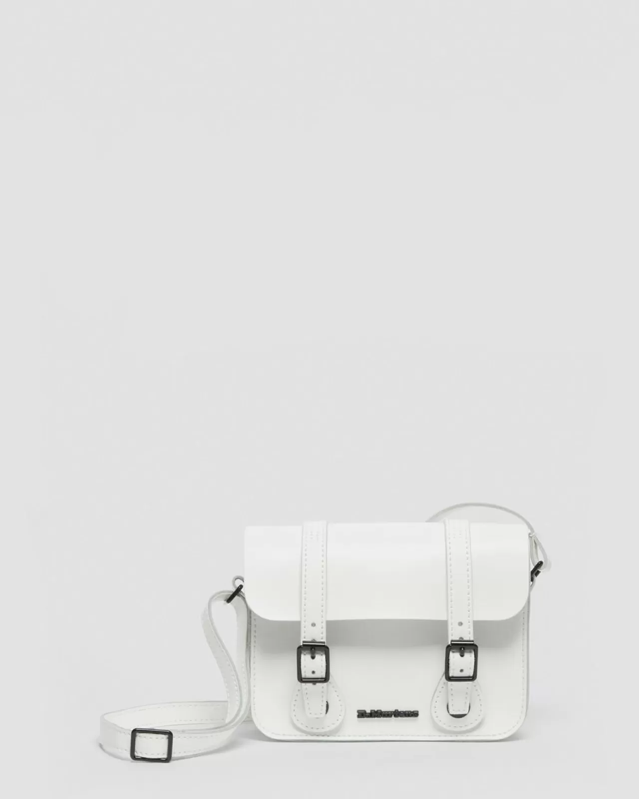 Accessories | Bags^Dr. Martens 7 Inch Leather Crossbody Bag White — Smooth Leather