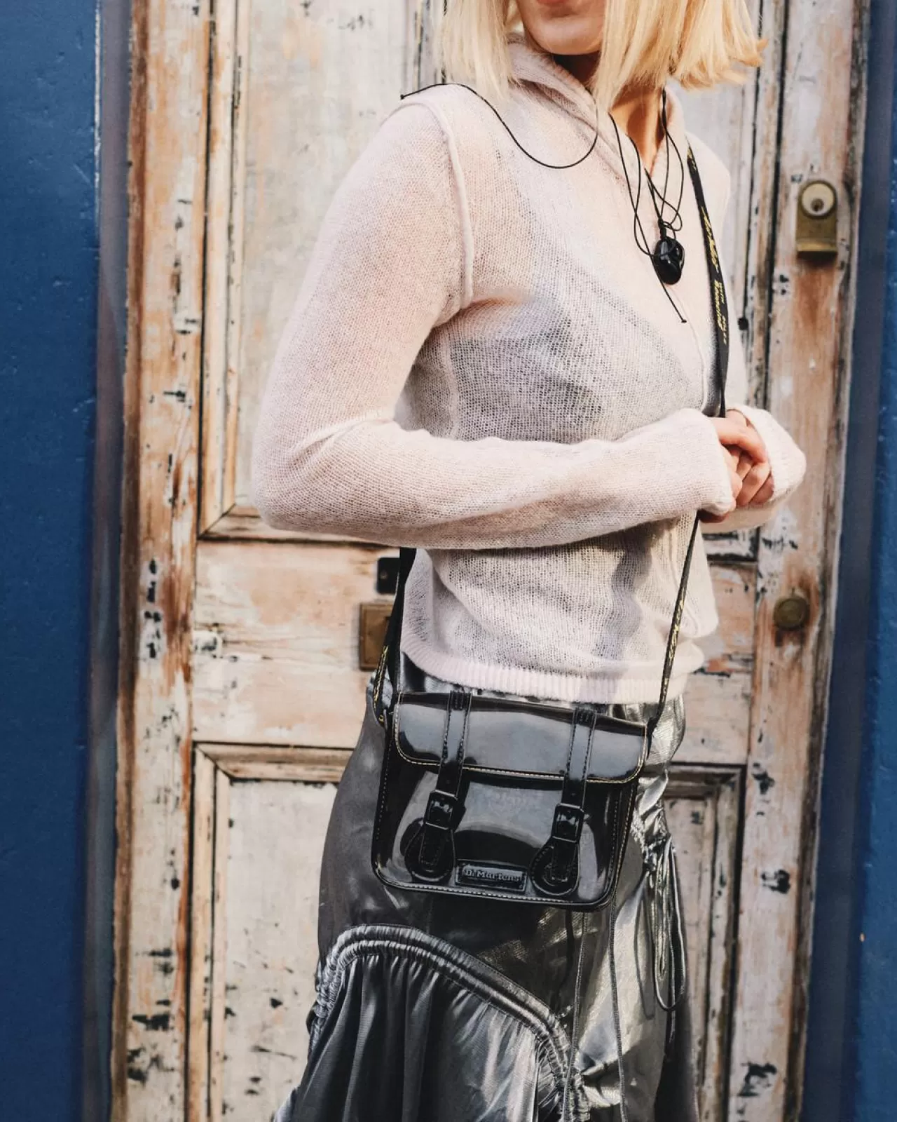 Accessories | Bags^Dr. Martens 7 Inch Transparent Crossbody Bag Black