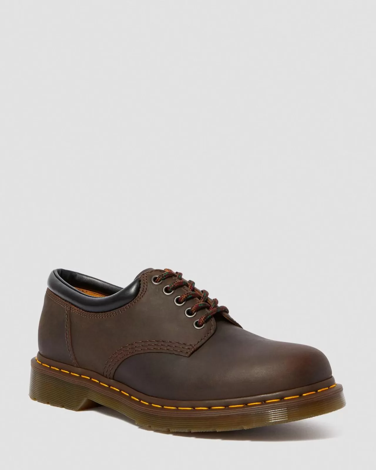 Originals | Shoes^Dr. Martens 8053 Crazy Horse Leather Casual Shoes Dark Brown — Crazy Horse