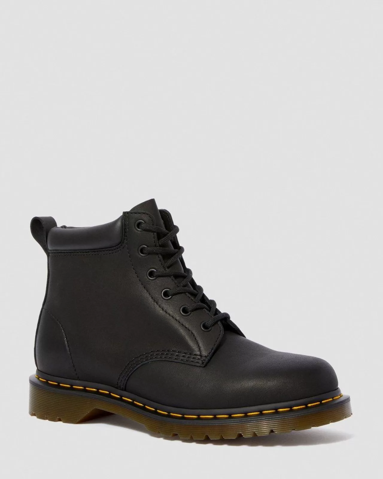 Originals | Ankle Boots^Dr. Martens 939 Ben Boot Leather Lace Up Boots Black — Greasy