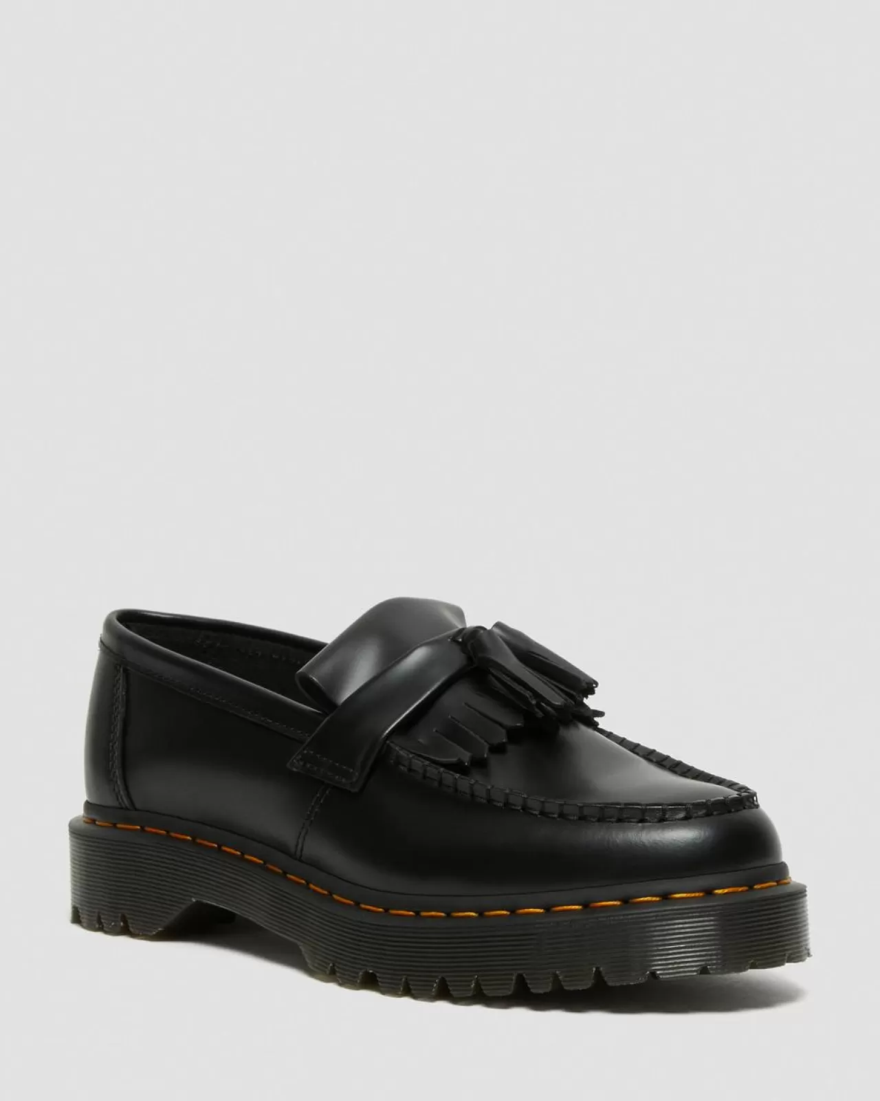 Originals | Bestsellers^Dr. Martens Adrian Bex Smooth Leather Tassel Loafers Black — Smooth Leather