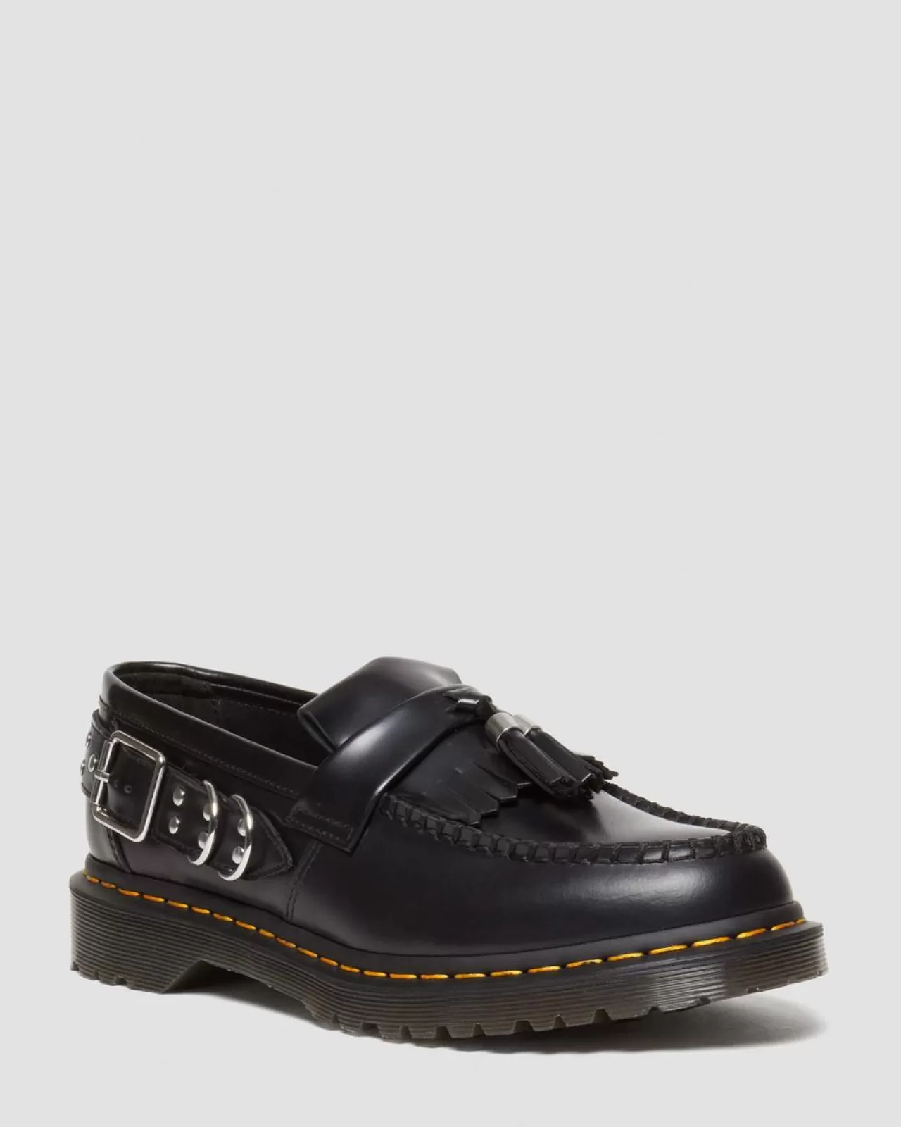 Originals | Shoes^Dr. Martens Adrian Hardware Polished Smooth Tassel Loafers Black — Polished Smooth