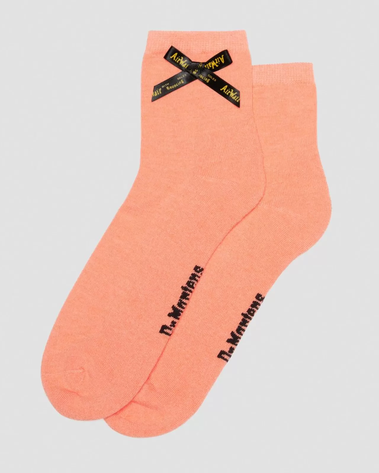 Socks | Accessories^Dr. Martens Ankle Bow Organic Cotton Blend Socks Coral — Cotton Blend