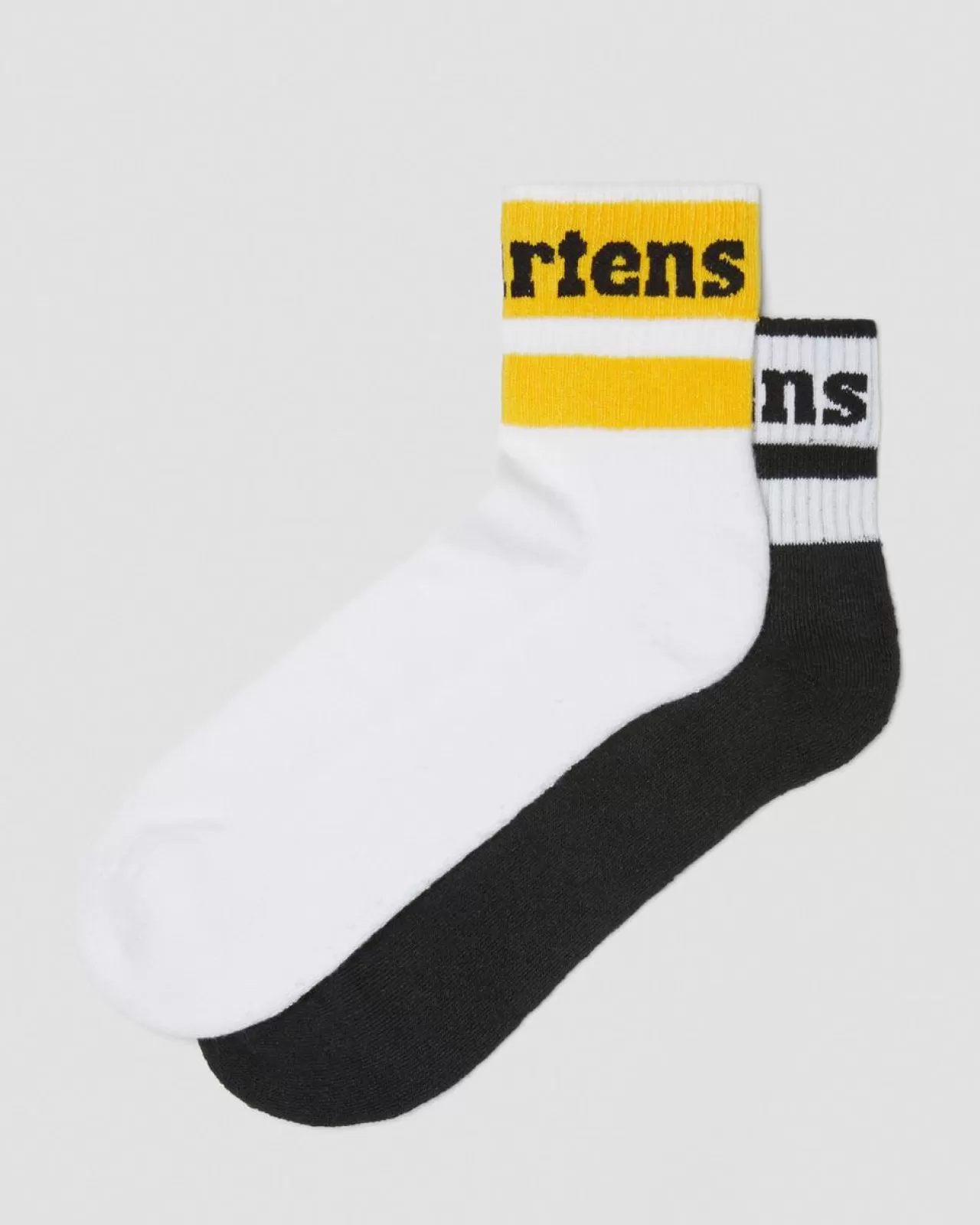 Socks | Accessories^Dr. Martens Athletic Logo Cotton Blend Short 2-Pack Socks Multi — Cotton Blend