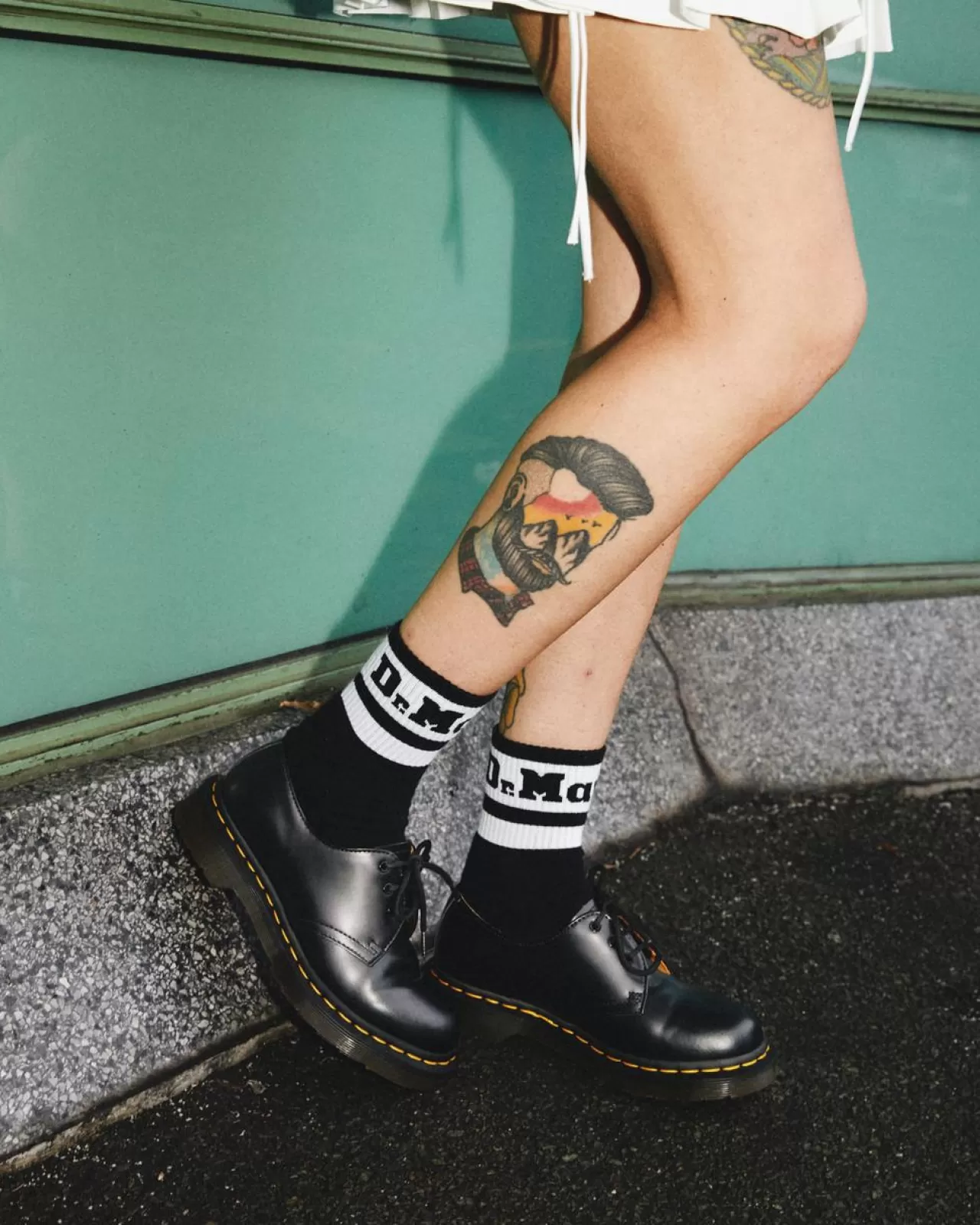 Socks | Accessories^Dr. Martens Athletic Logo Cotton Blend Short 3-Pack Socks Black — Cotton Blend