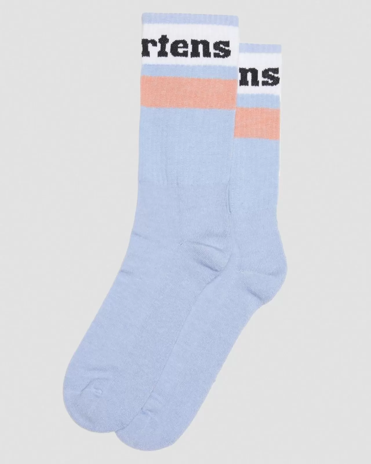 Socks | Sale^Dr. Martens Athletic Logo Organic Cotton Blend Socks Zen Blue — Cotton Blend