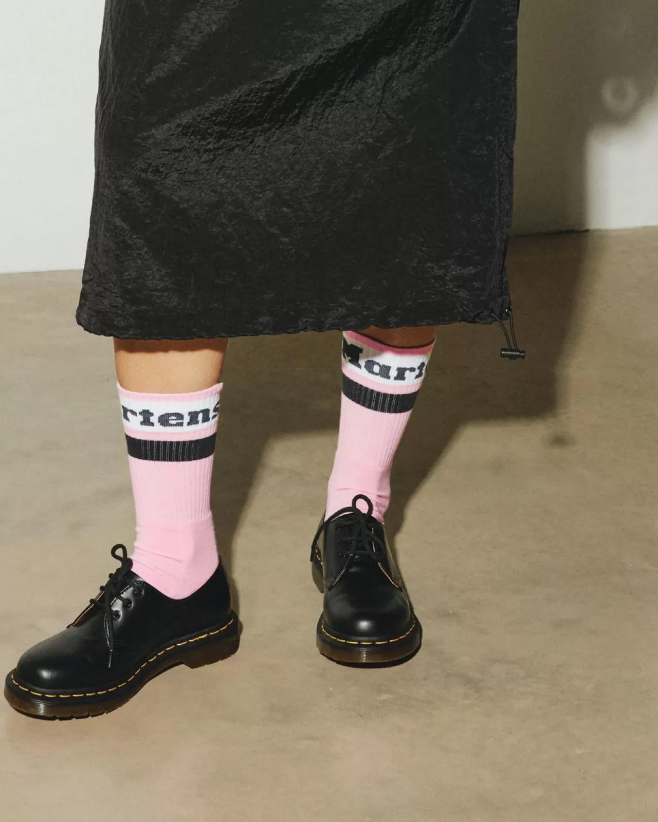 Socks | Accessories^Dr. Martens Athletic Logo Organic Cotton Blend Socks Fondant Pink — Cotton Blend